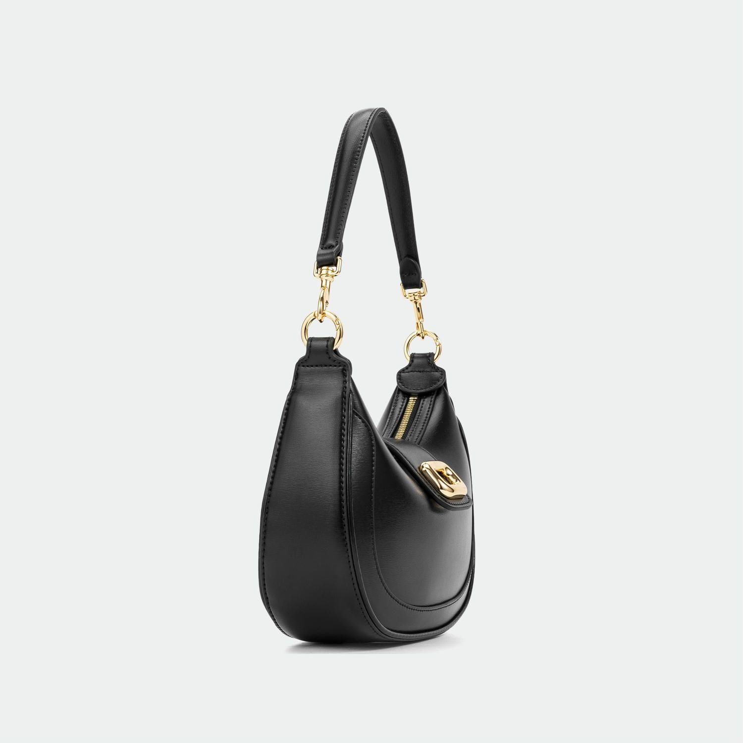  Túi Hobo Nữ Chrisbella màu đen EHO002Z0 