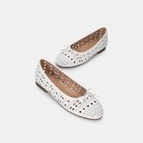  Giày Bệt Nữ Chrisbella Kem EFL023S0 