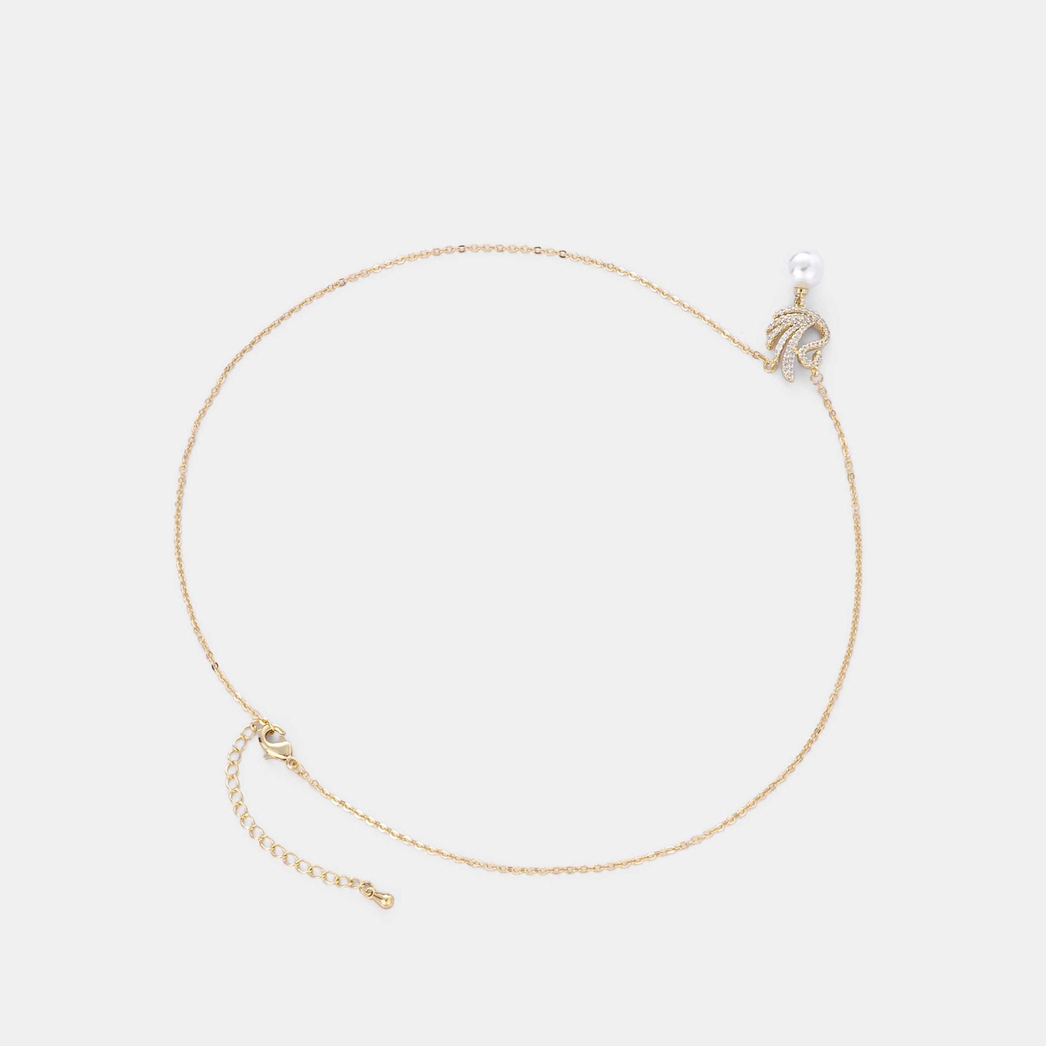  Vòng Cổ Nữ Chrisbella Vàng ENE064S0 