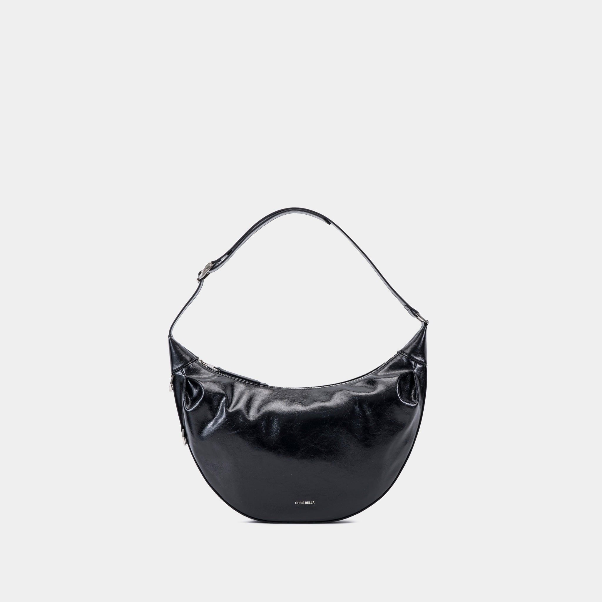  Túi Hobo Nữ Chrisbella Đen EDB013S0 
