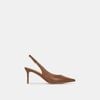 Giày Cao Gót Nữ Chrisbella Nâu Cao 7,5cm EHE051S0