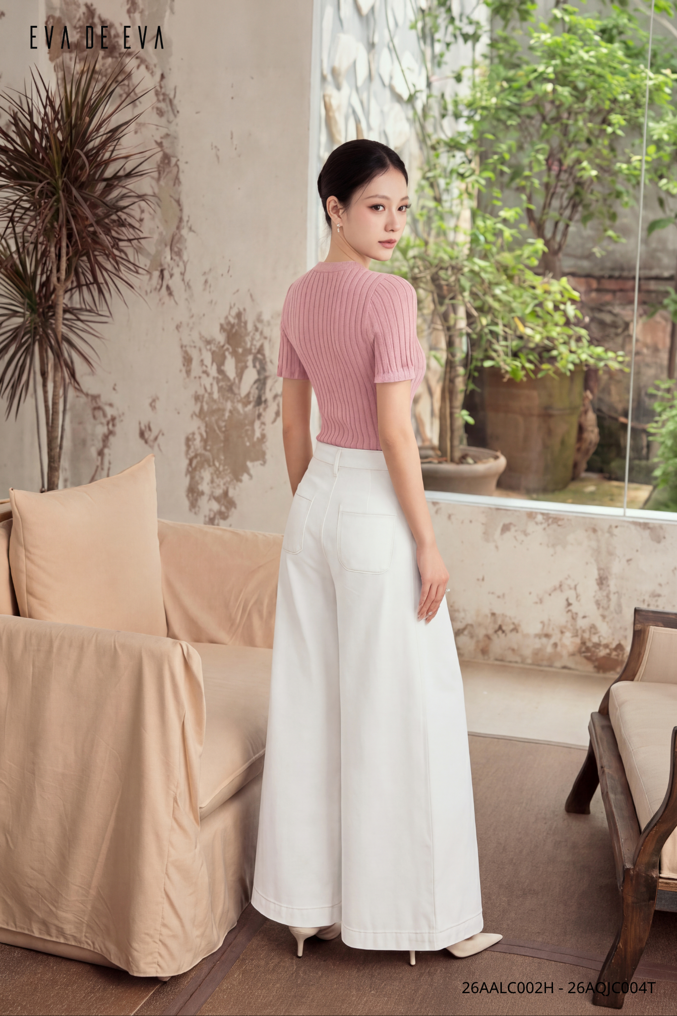  Quần dài, Ống suông 26AQJC004T 