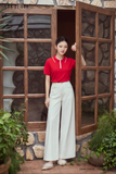  Áo len ngắn tay,  26AALE003Đ 