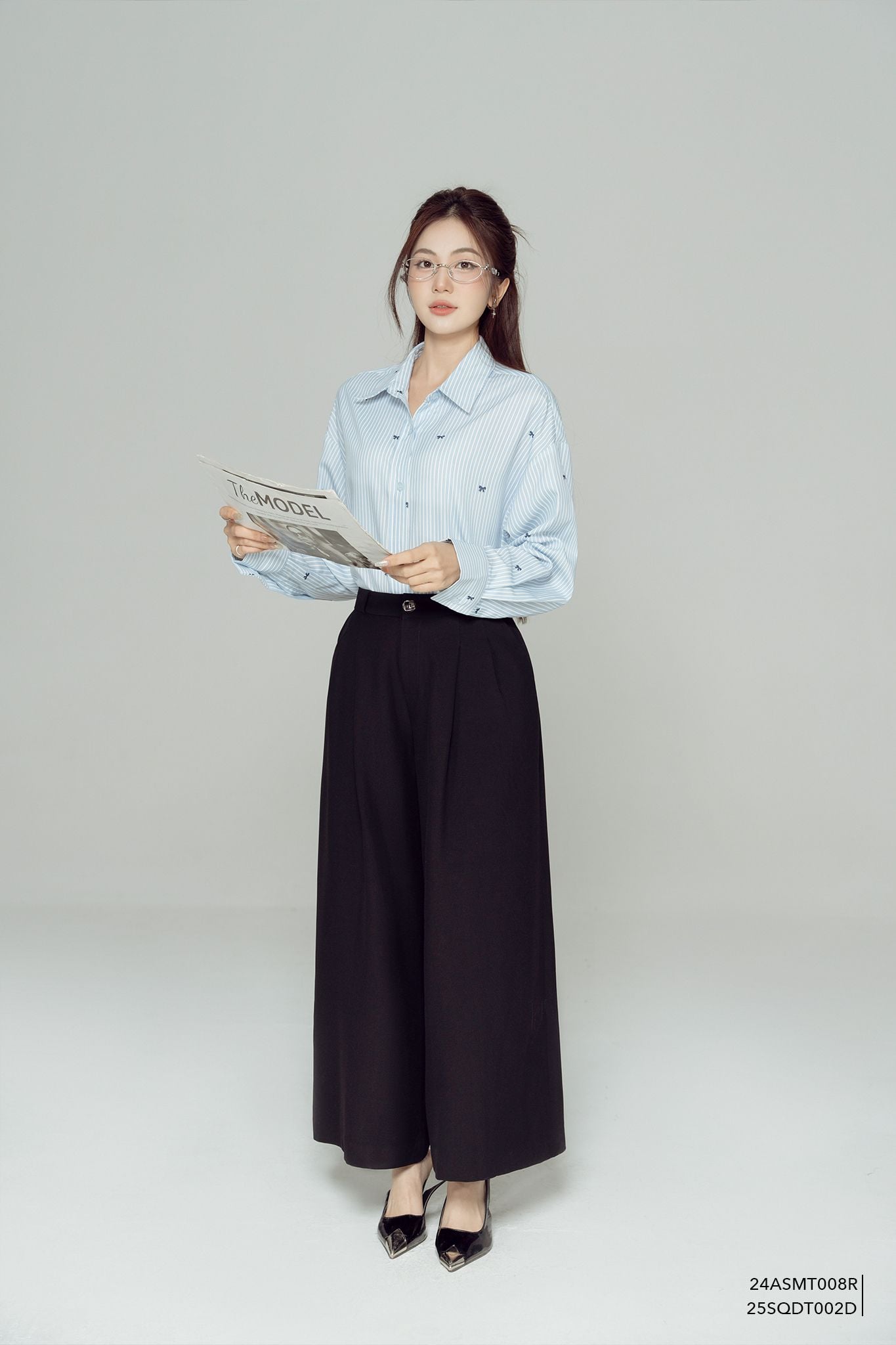  Quần dài, Ống suông 25SQDT002D 