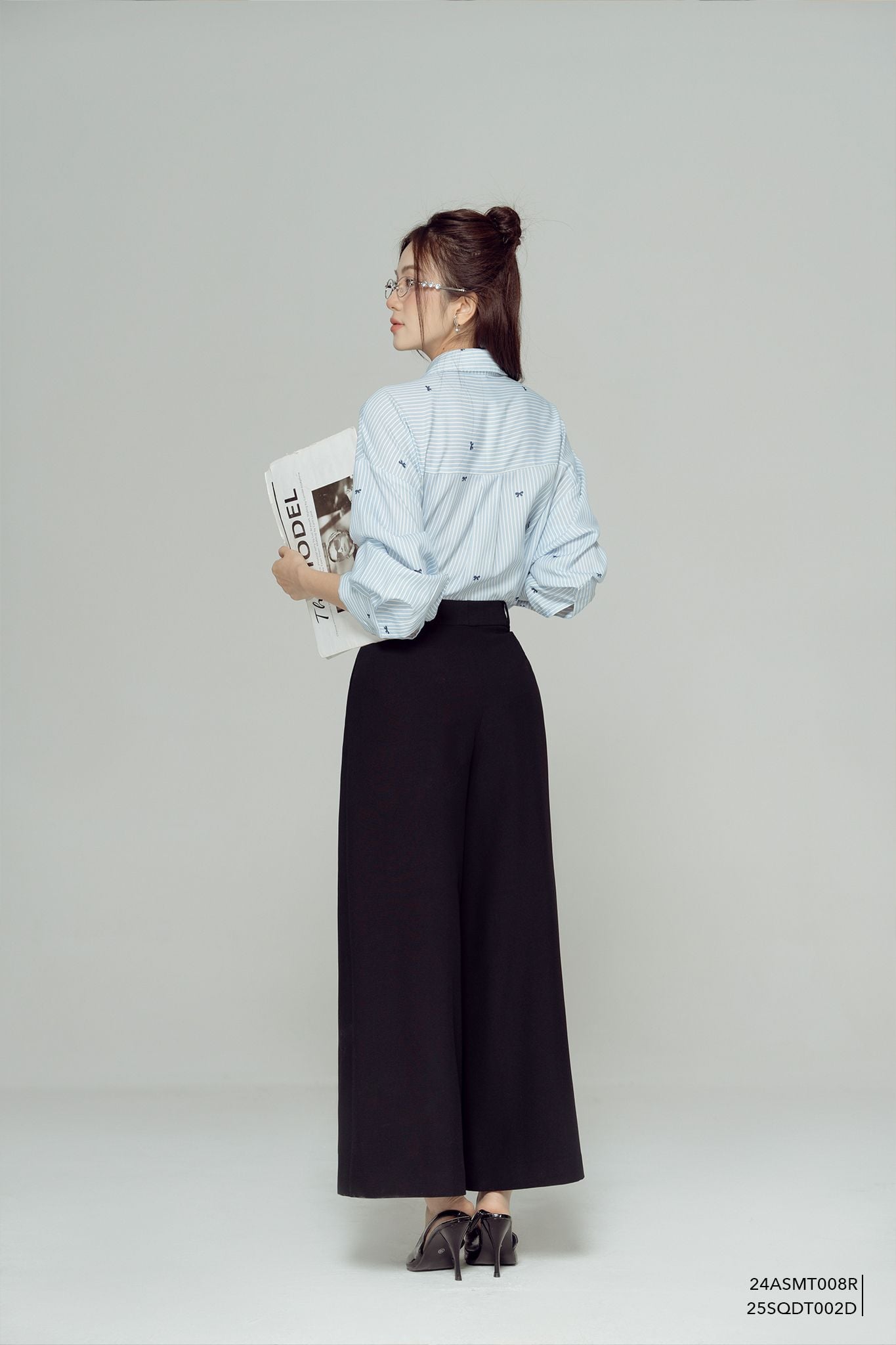  Quần dài, Ống suông 25SQDT002D 