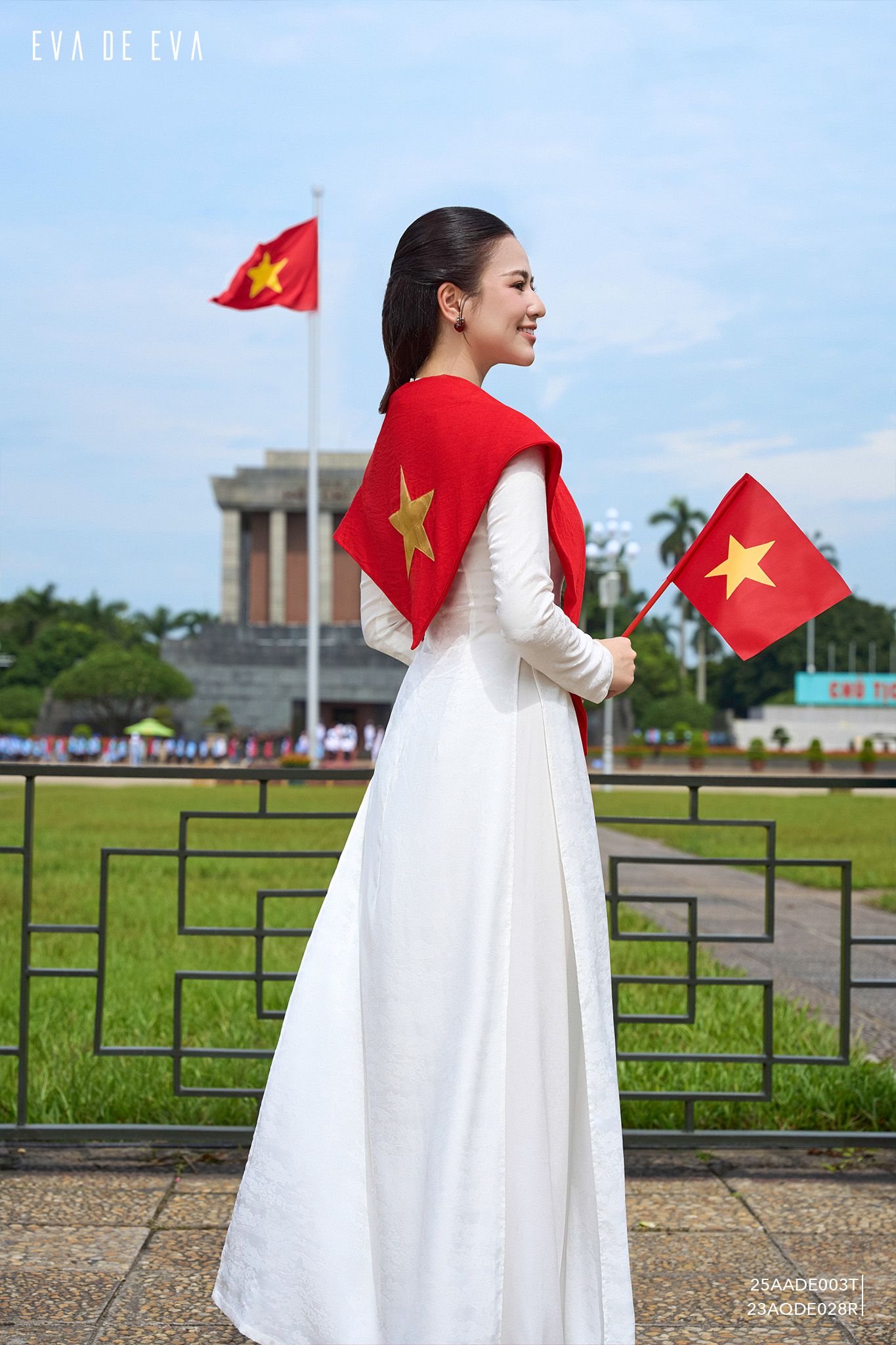  Áo dài truyền thống,  25AADE003R 