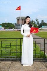  Áo dài truyền thống,  25AADE003R 