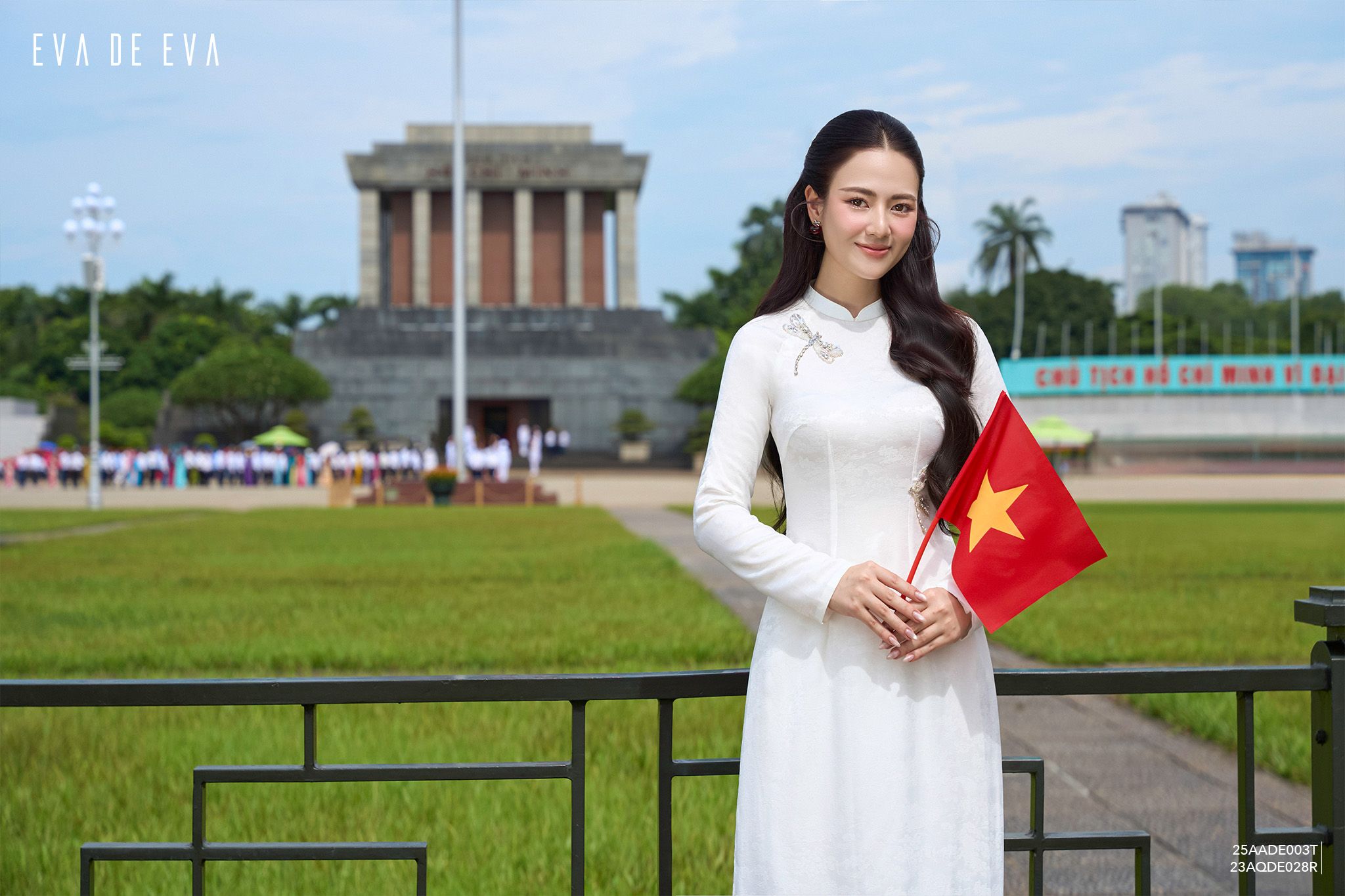  Áo dài truyền thống,  25AADE003R 