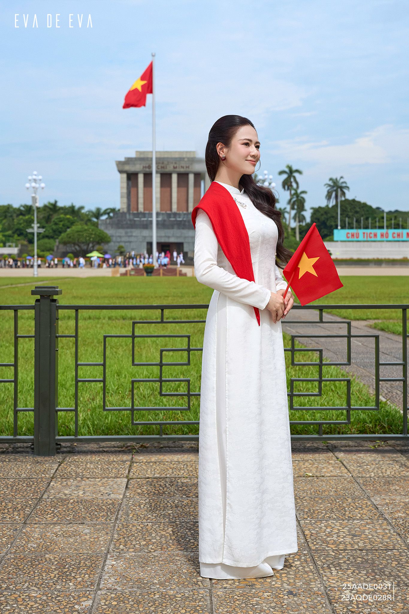  Áo dài truyền thống,  25AADE003R 