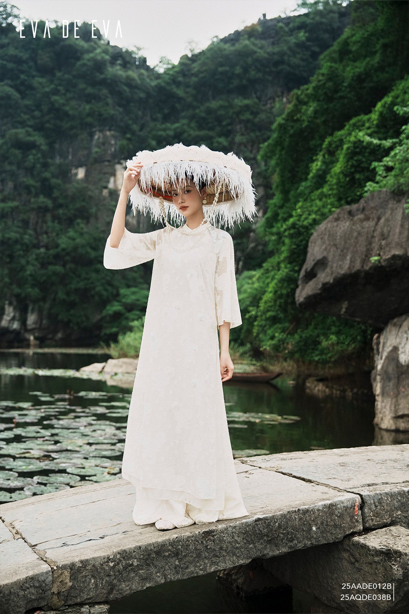  Quần dài, Ống suông 25AQDE038B 