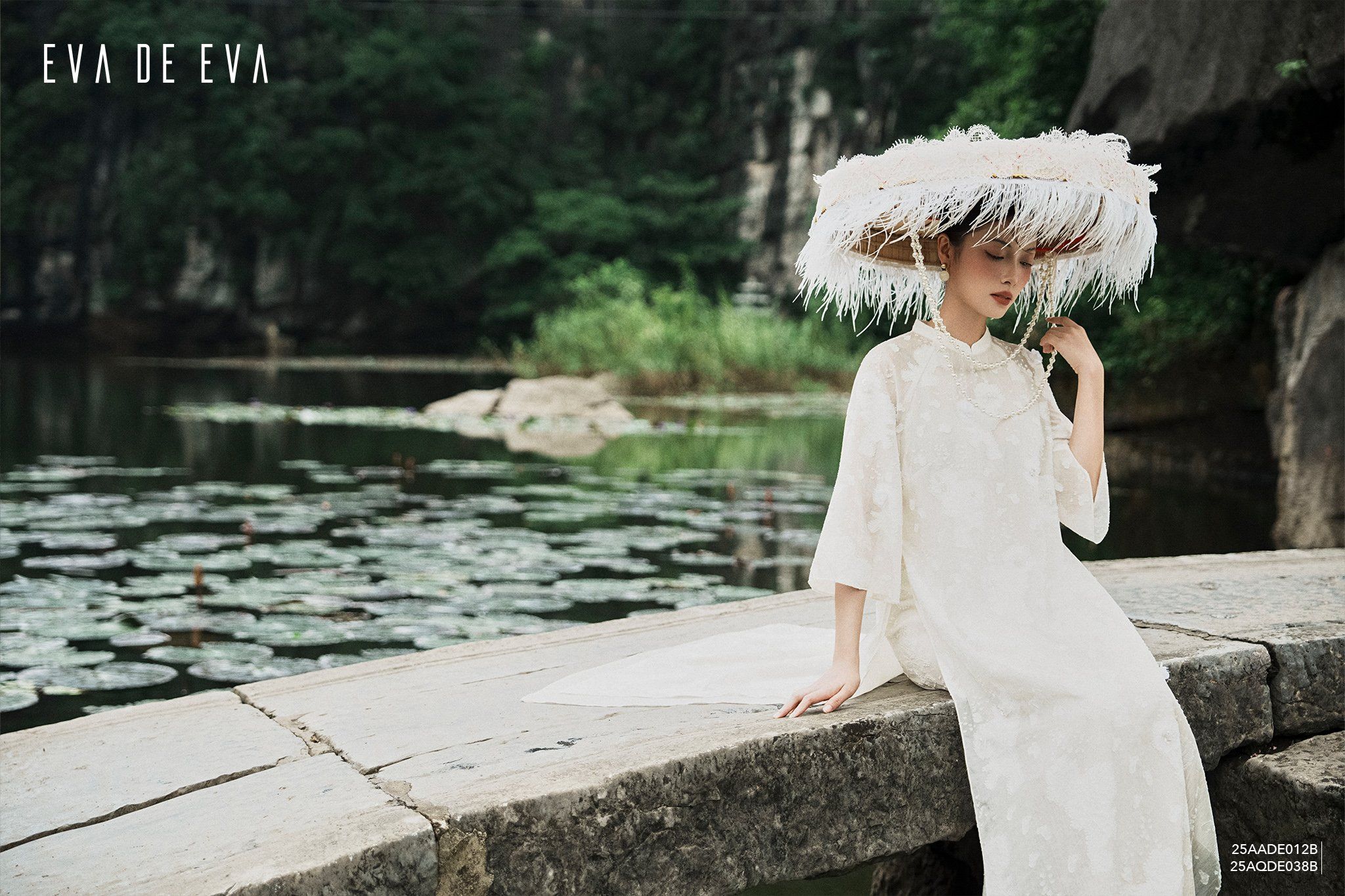  Quần dài, Ống suông 25AQDE038B 
