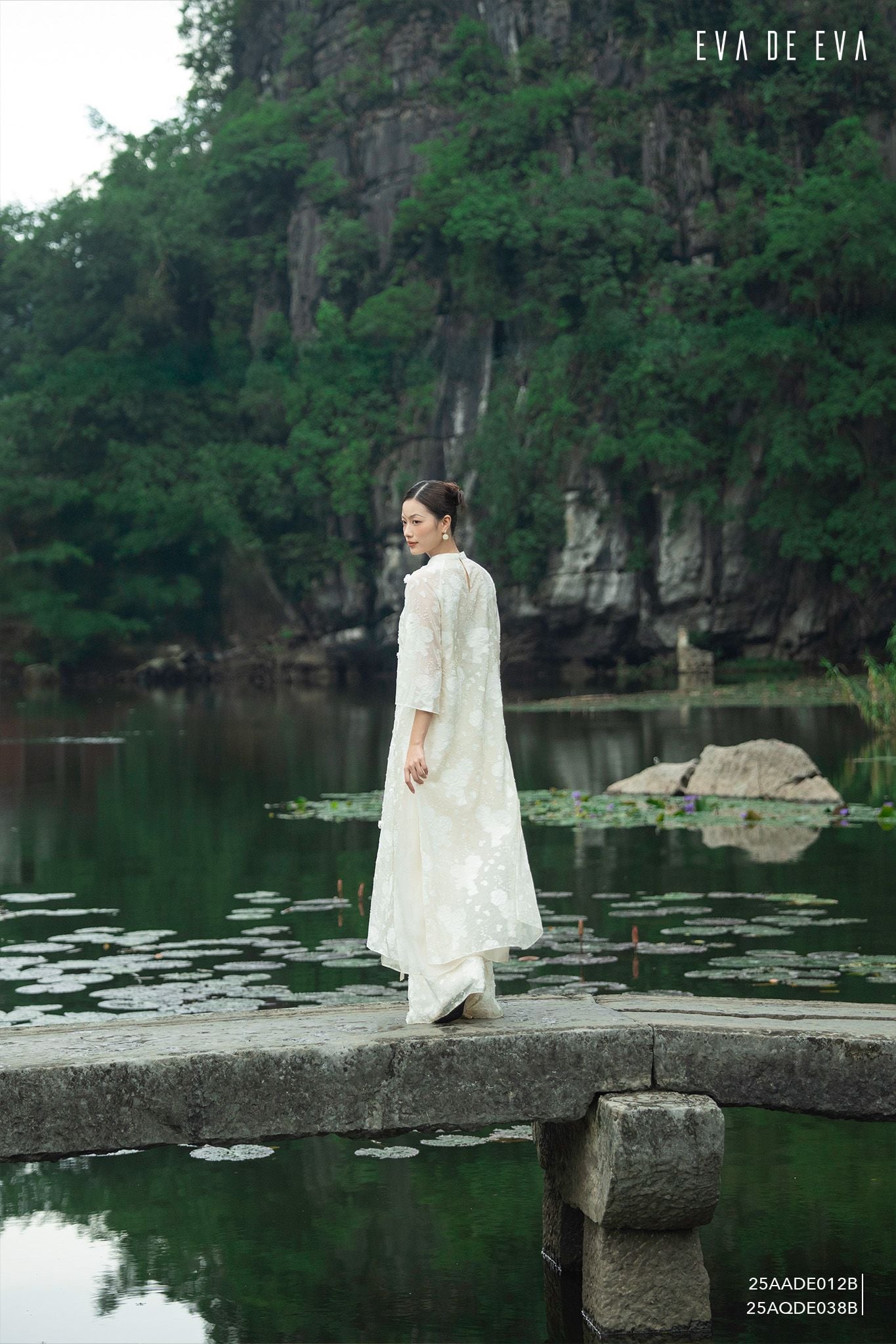  Áo dài cách tân,  25AADE012B 