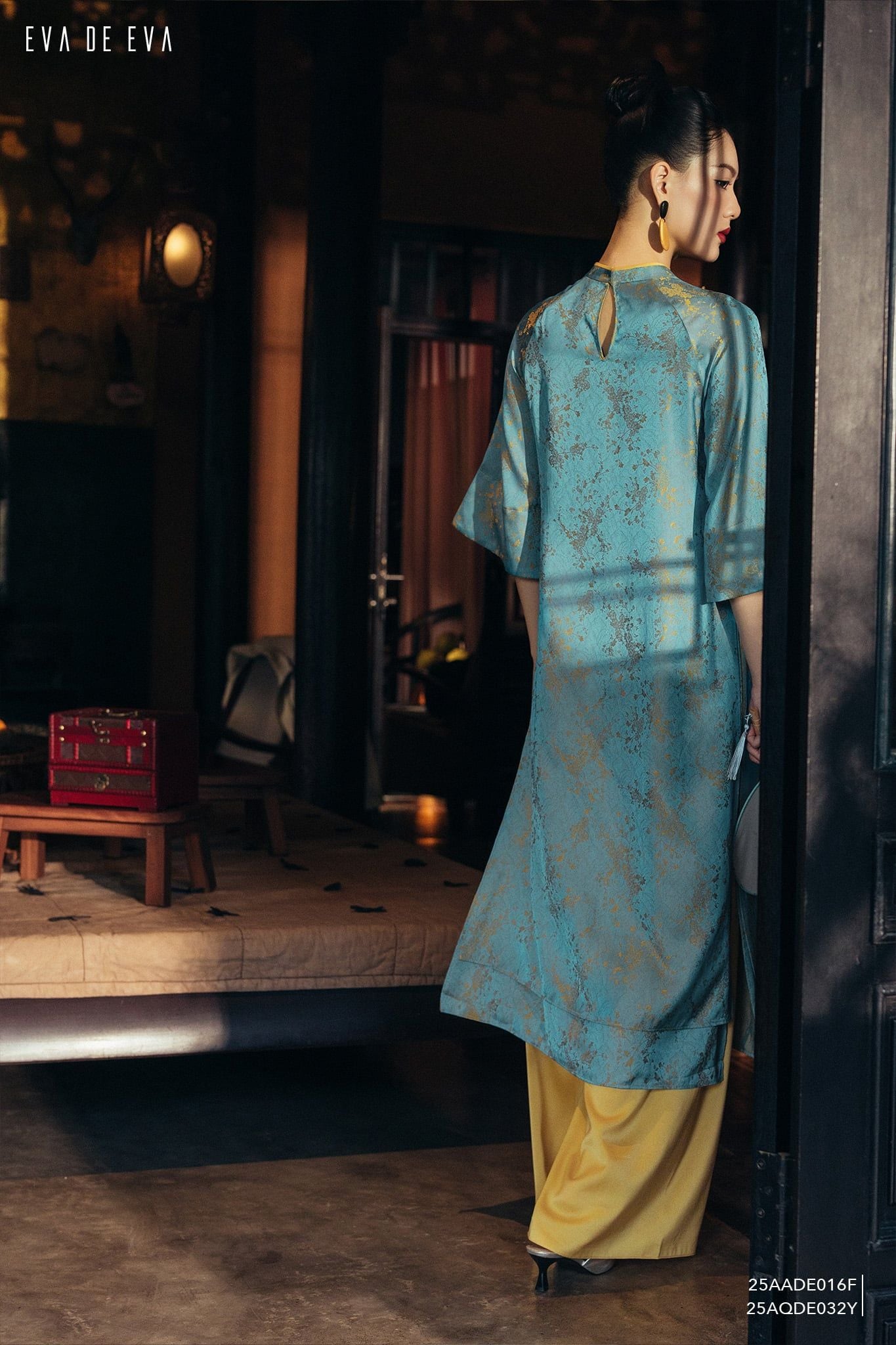  Quần dài, Ống suông 25AQDE032Y 