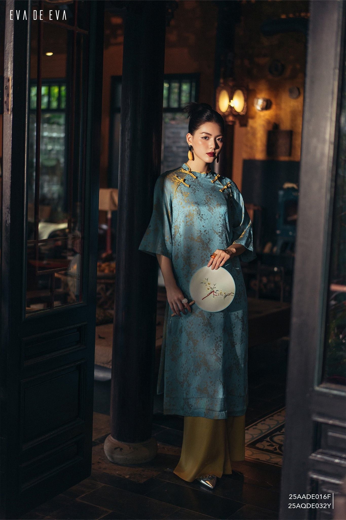  Quần dài, Ống suông 25AQDE032Y 