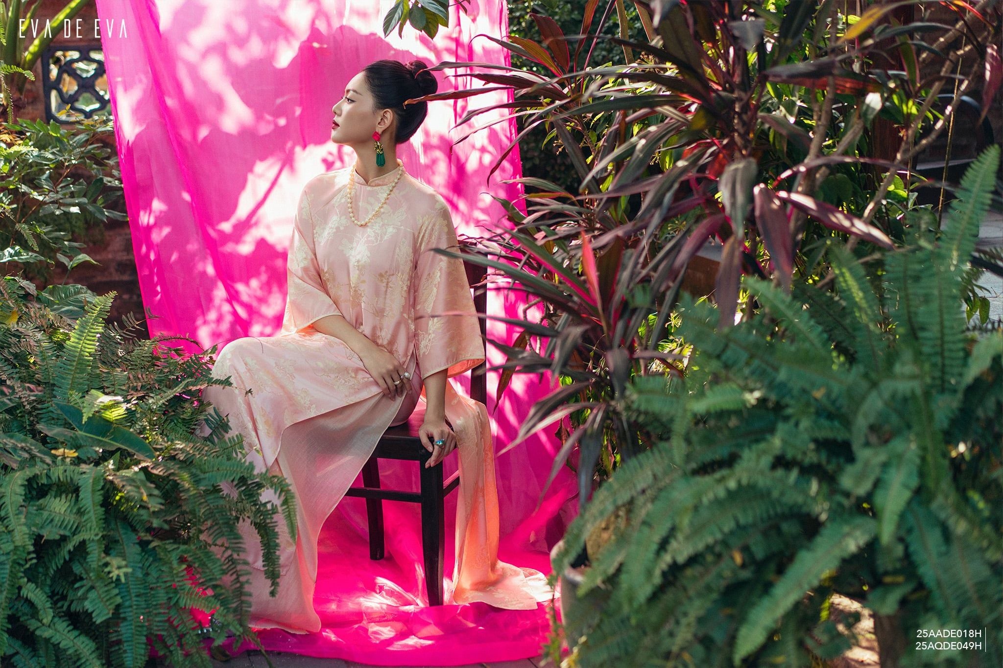  Quần dài, Ống suông 25AQDE049H 