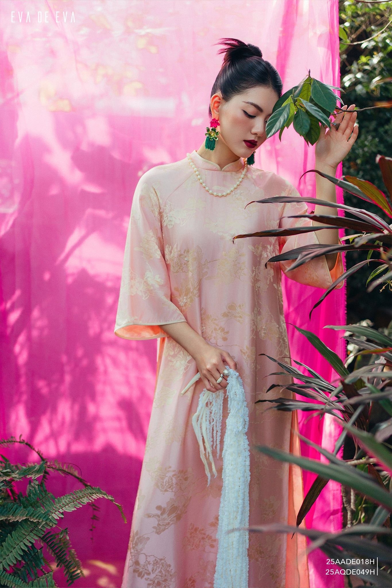  Áo dài cách tân,  25AADE018H 