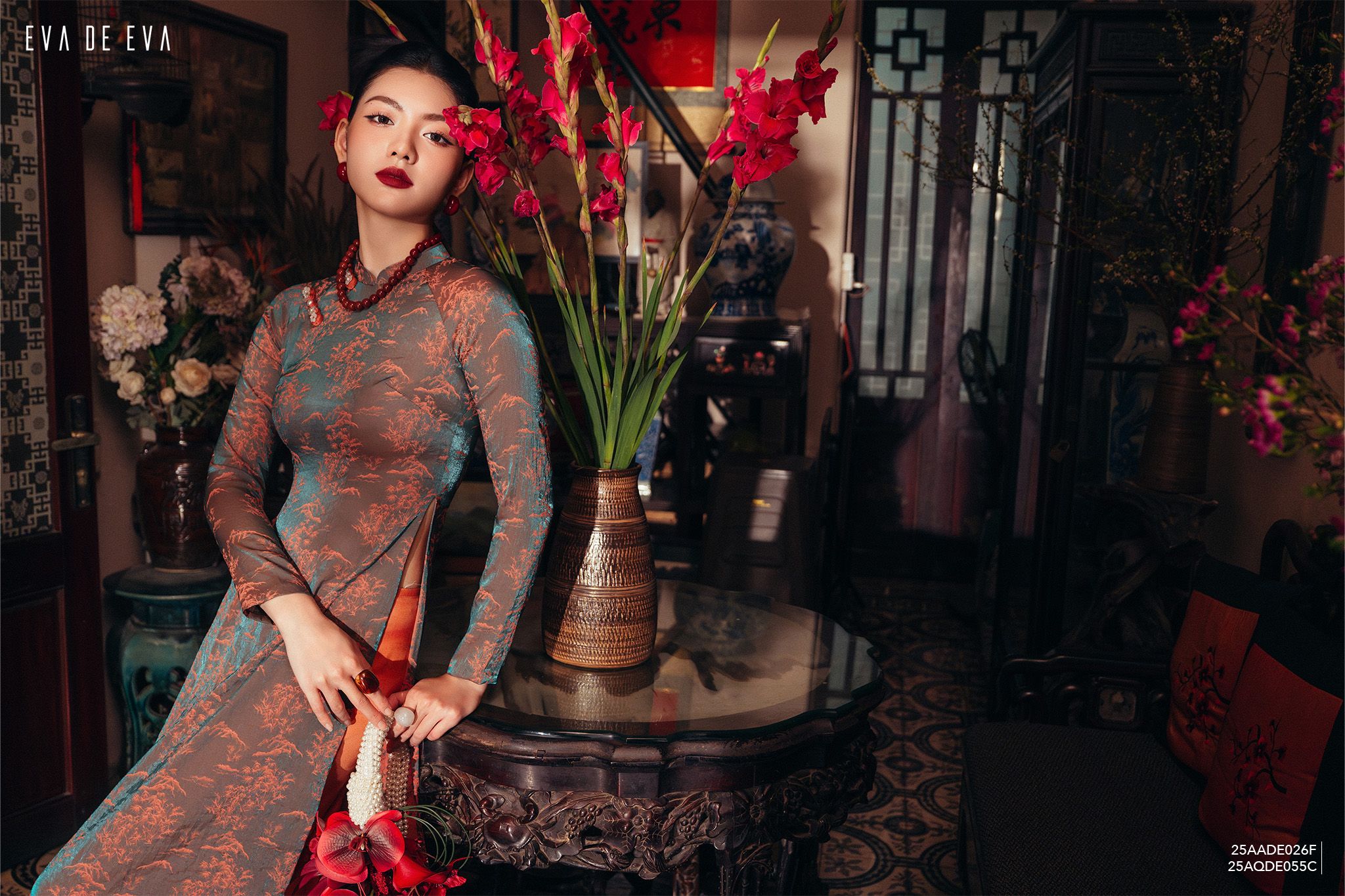  Áo dài truyền thống,  25AADE026F 