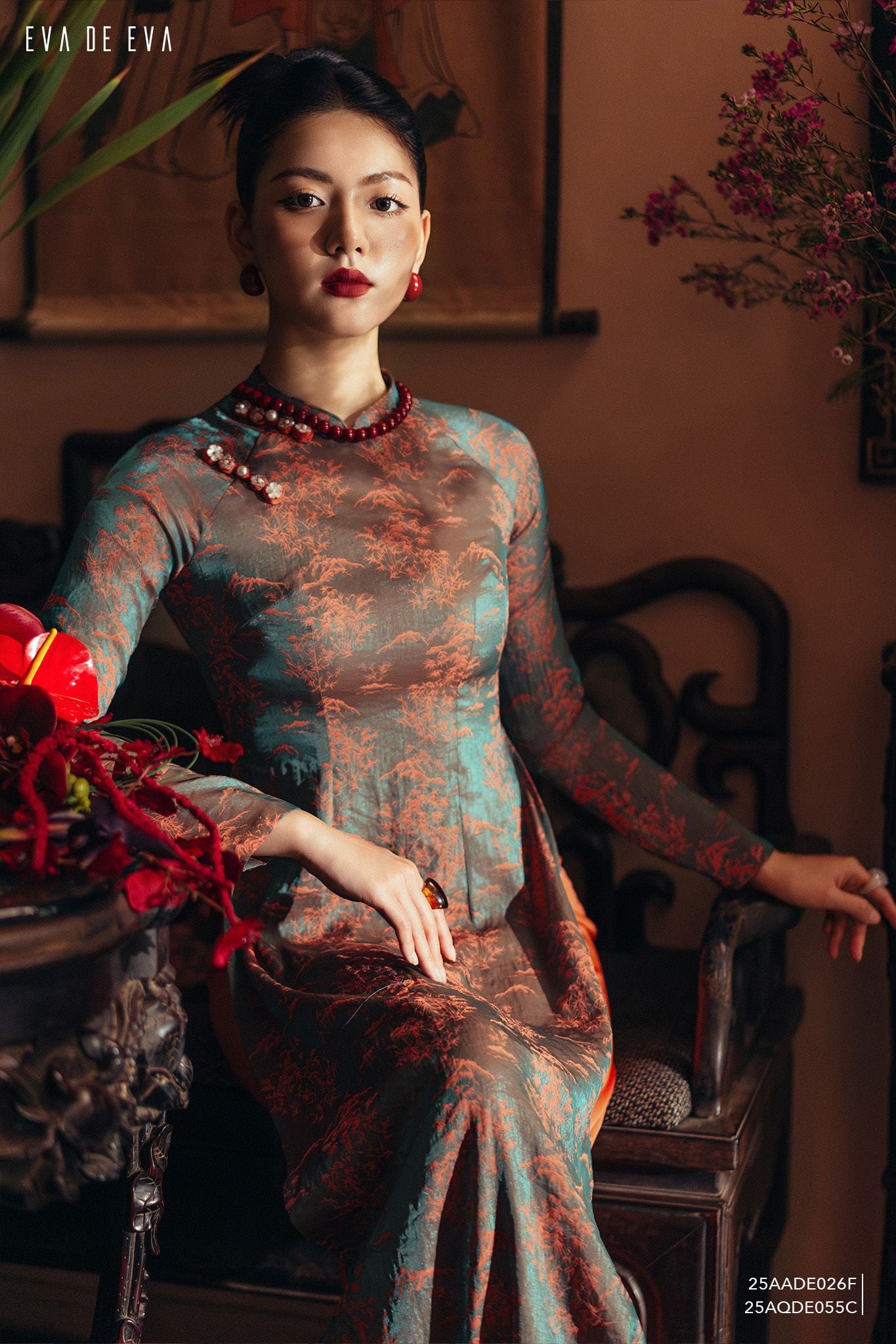  Áo dài truyền thống,  25AADE026F 