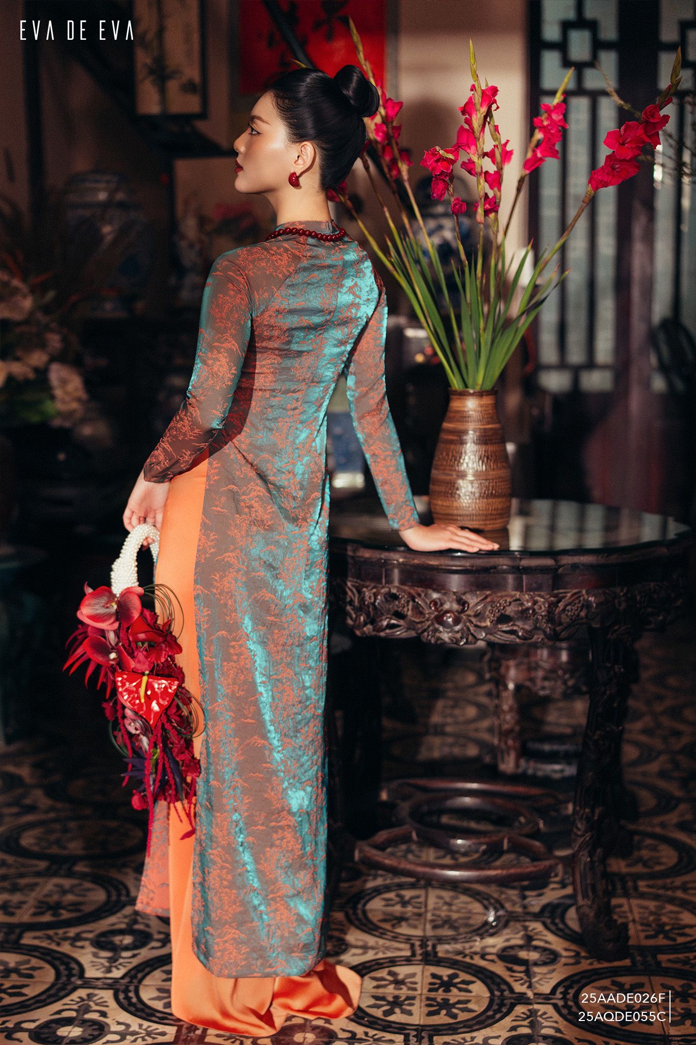  Áo dài truyền thống,  25AADE026F 