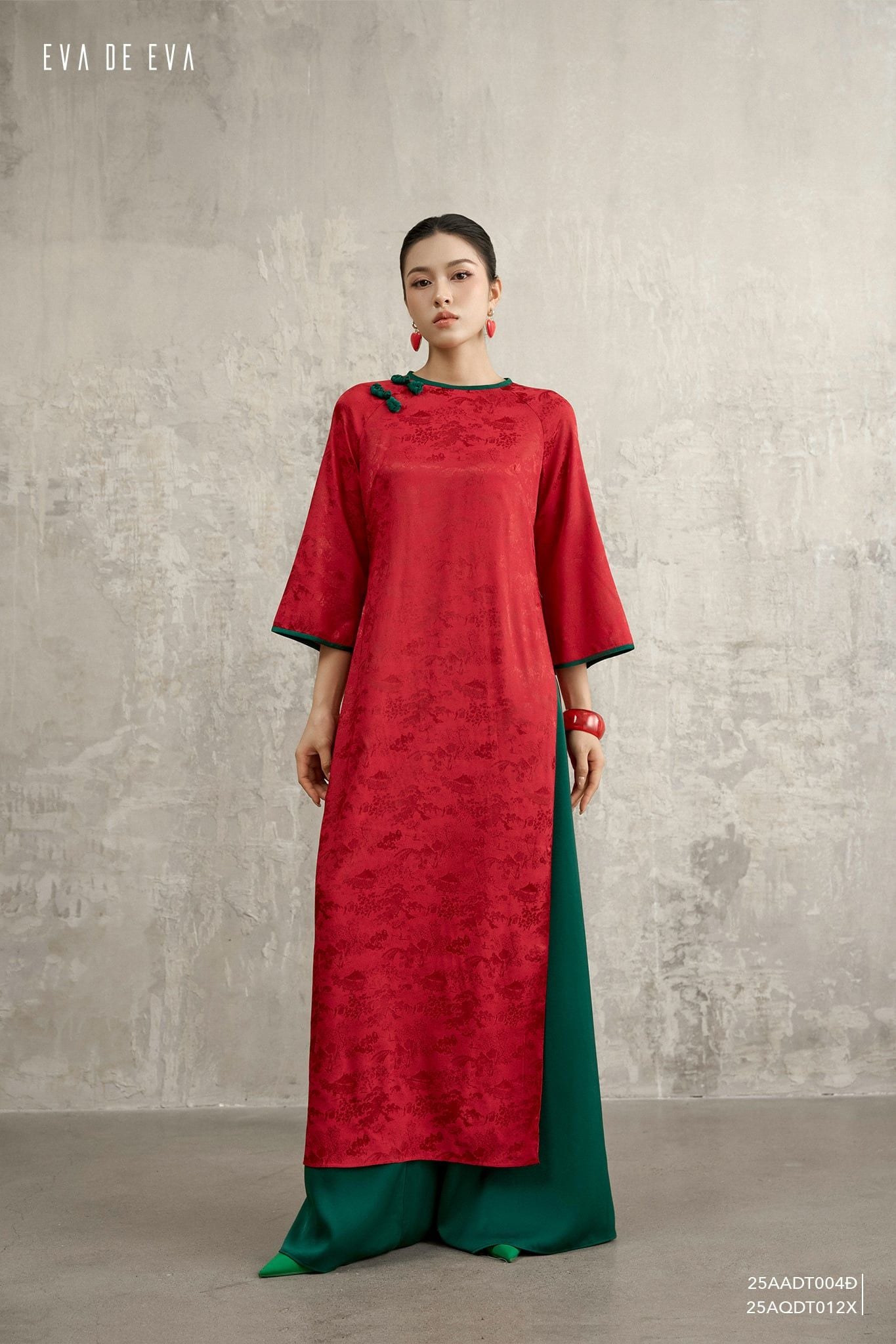  Quần dài, Ống suông 25AQDT012X 