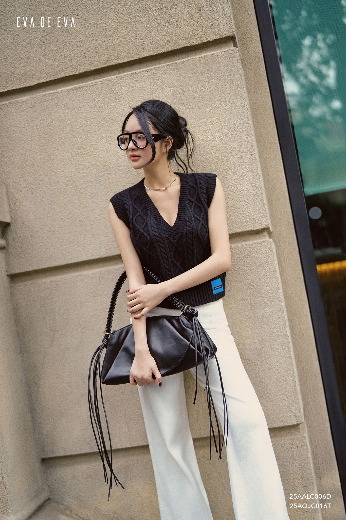  Áo len sát nách,  25AALC006D 