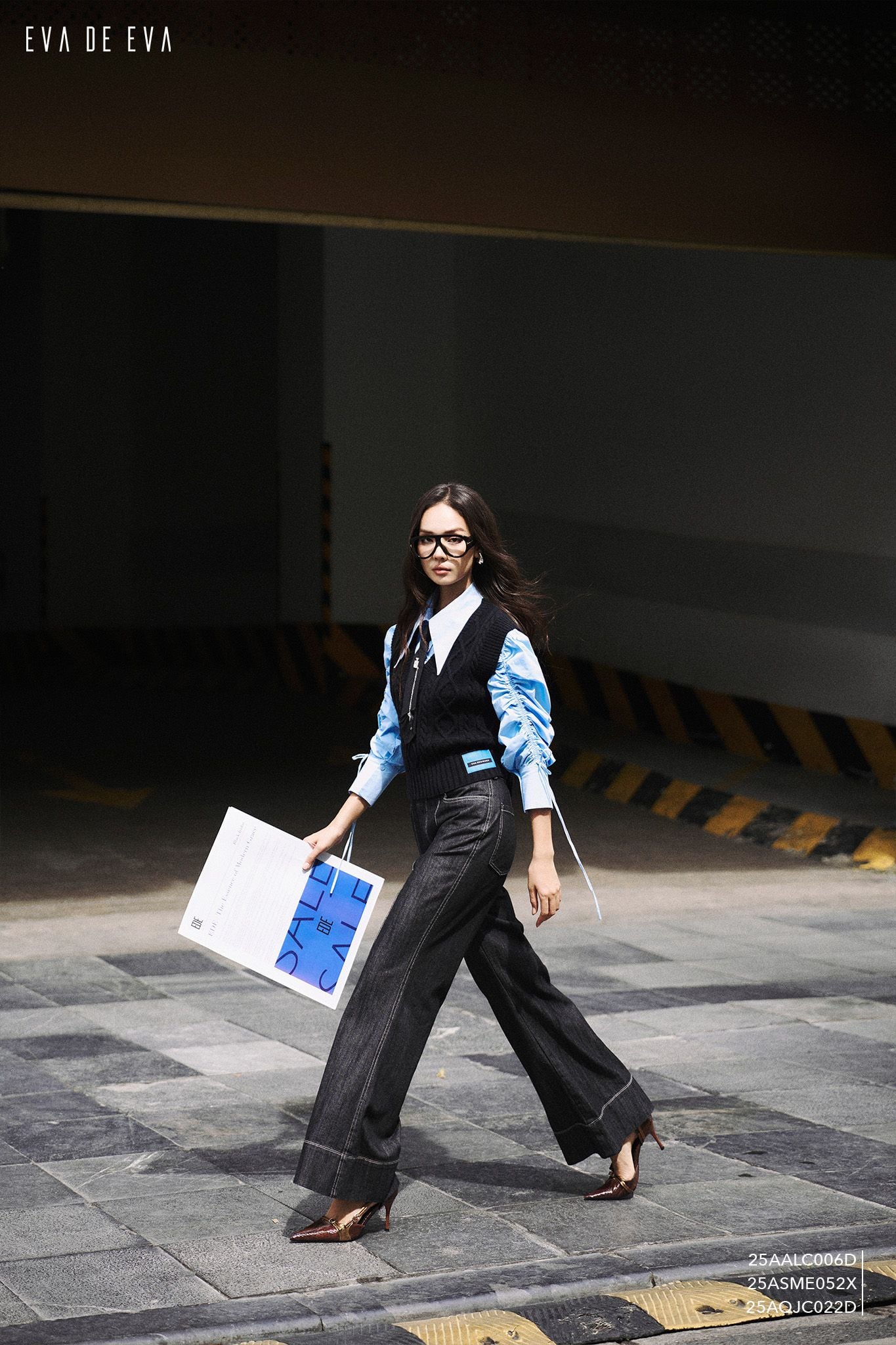  Quần dài, Ống loe 25AQJC022D 