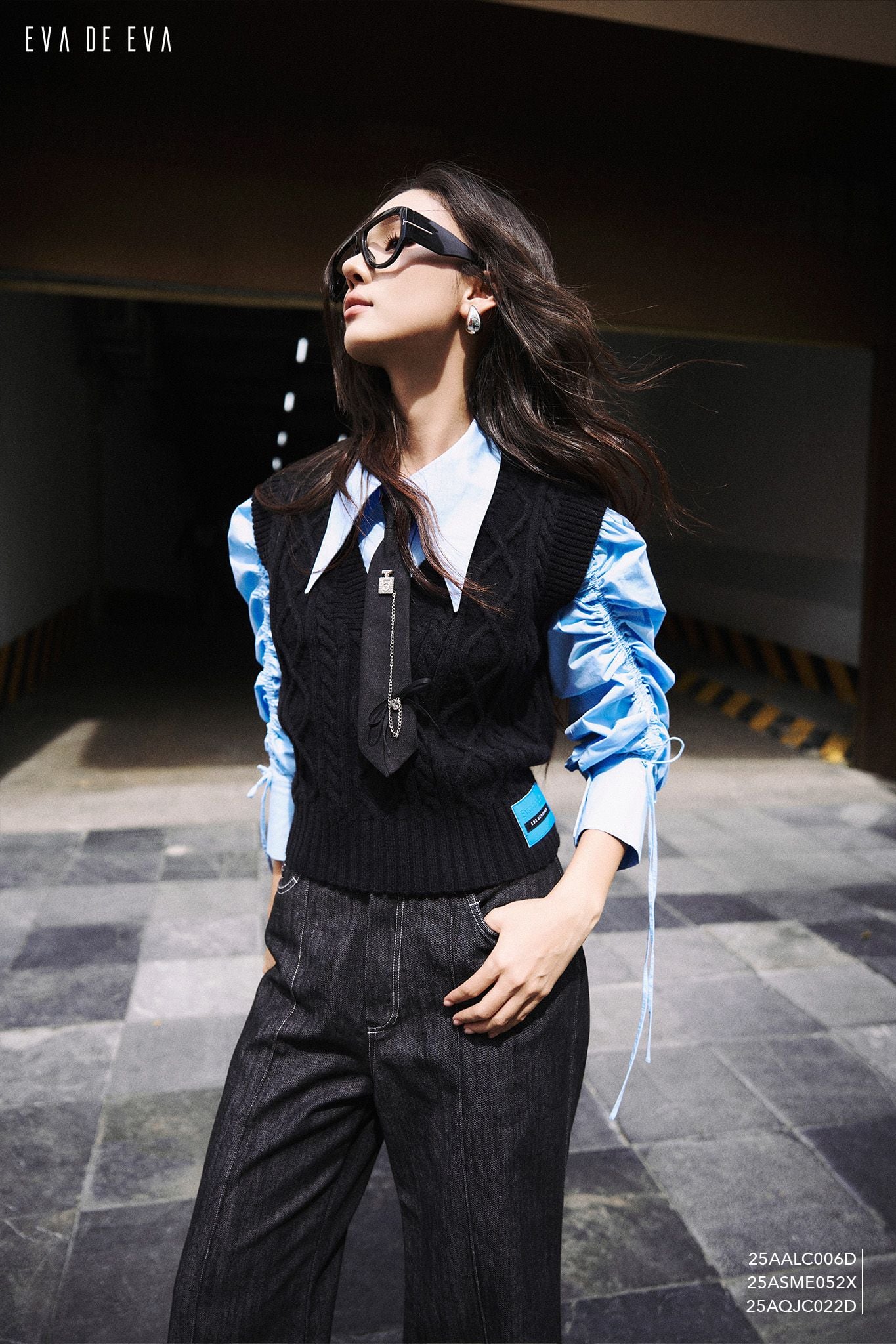  Quần dài, Ống loe 25AQJC022D 