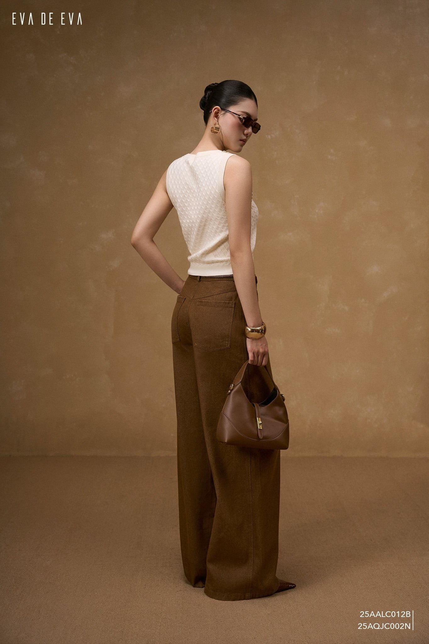  Áo len sát nách,  25AALC012B 