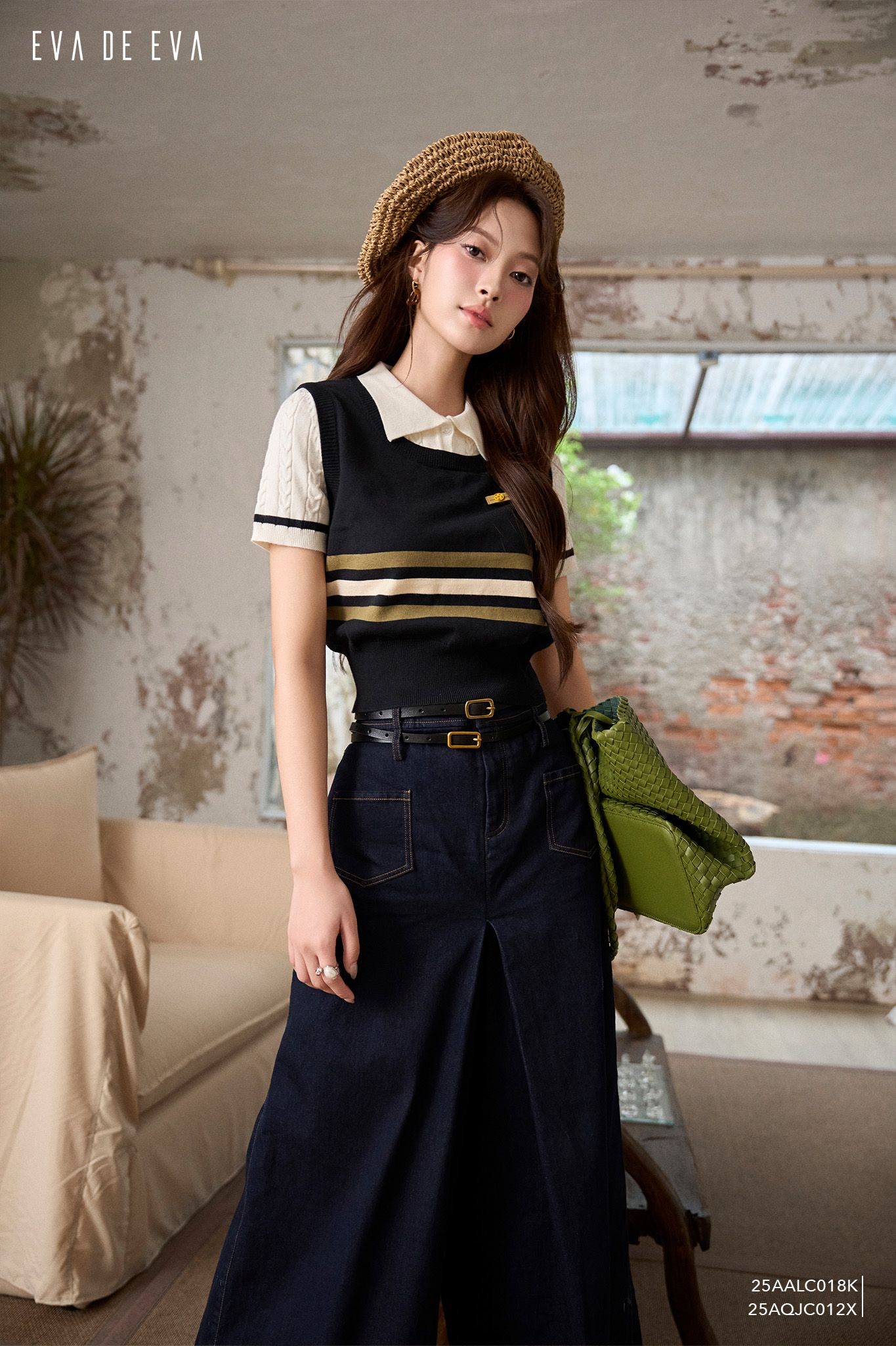  Quần dài, Ống suông 25AQJC012X 
