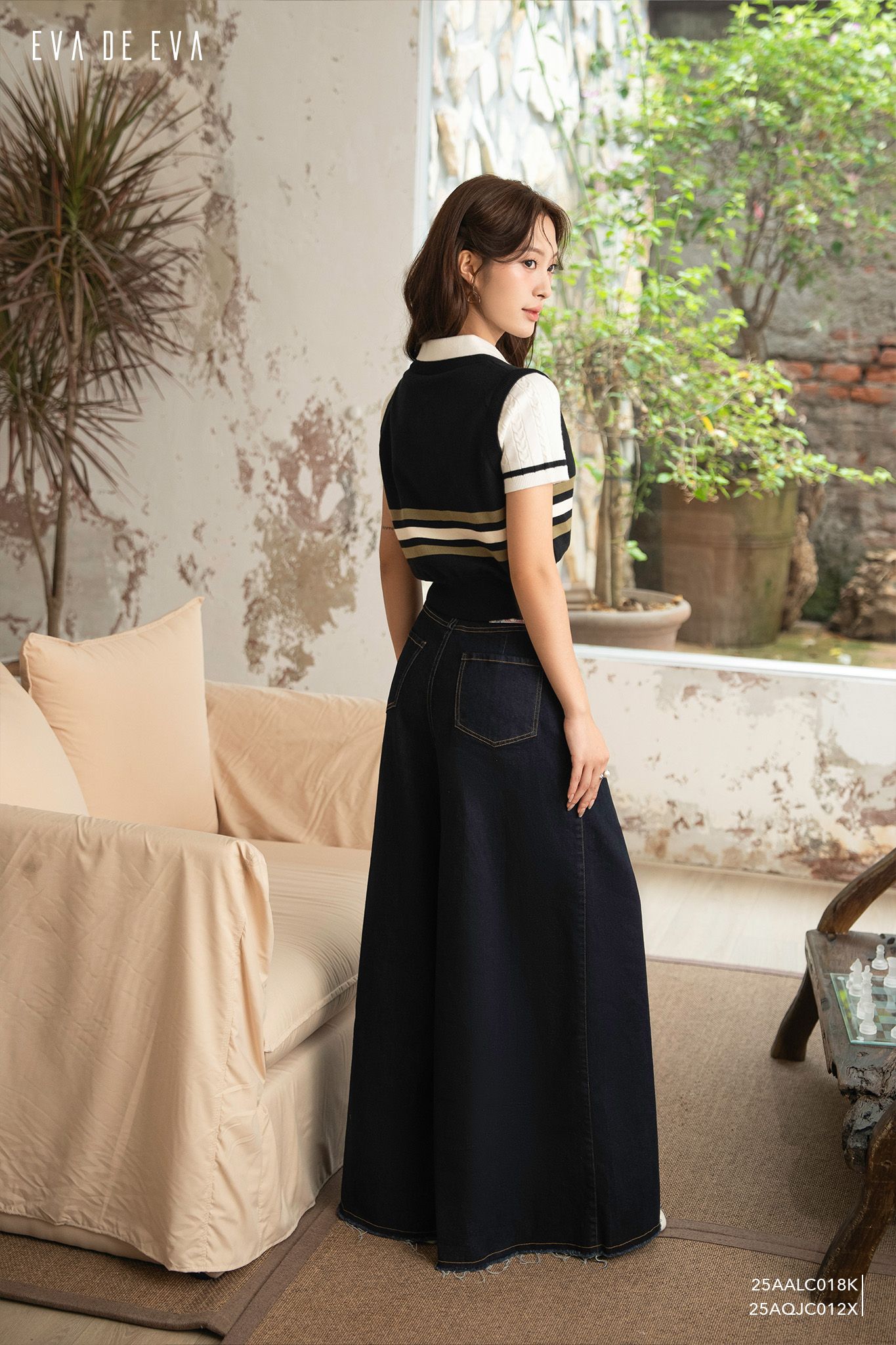  Quần dài, Ống suông 25AQJC012X 