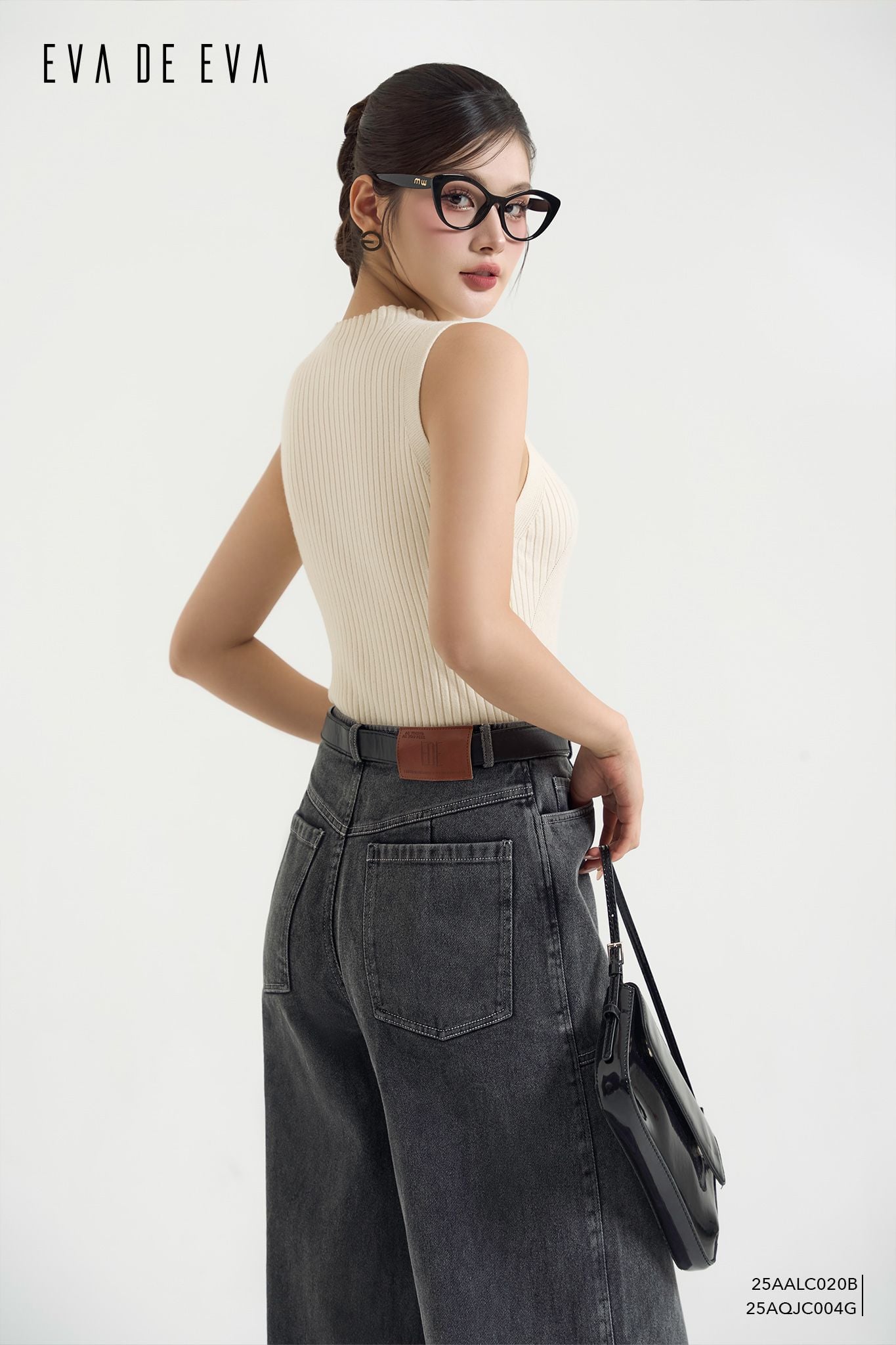  Áo len sát nách,  25AALC020B 