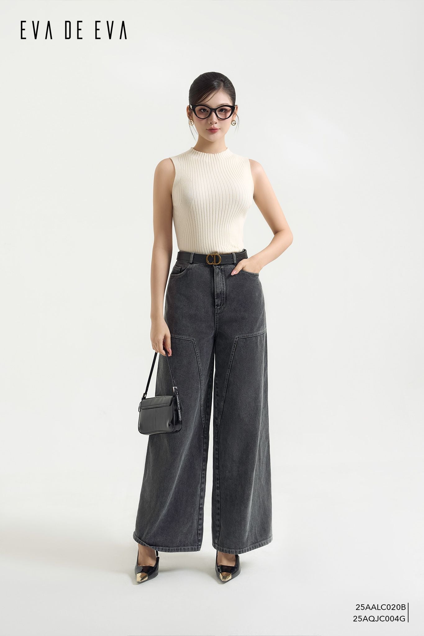  Áo len sát nách,  25AALC020B 