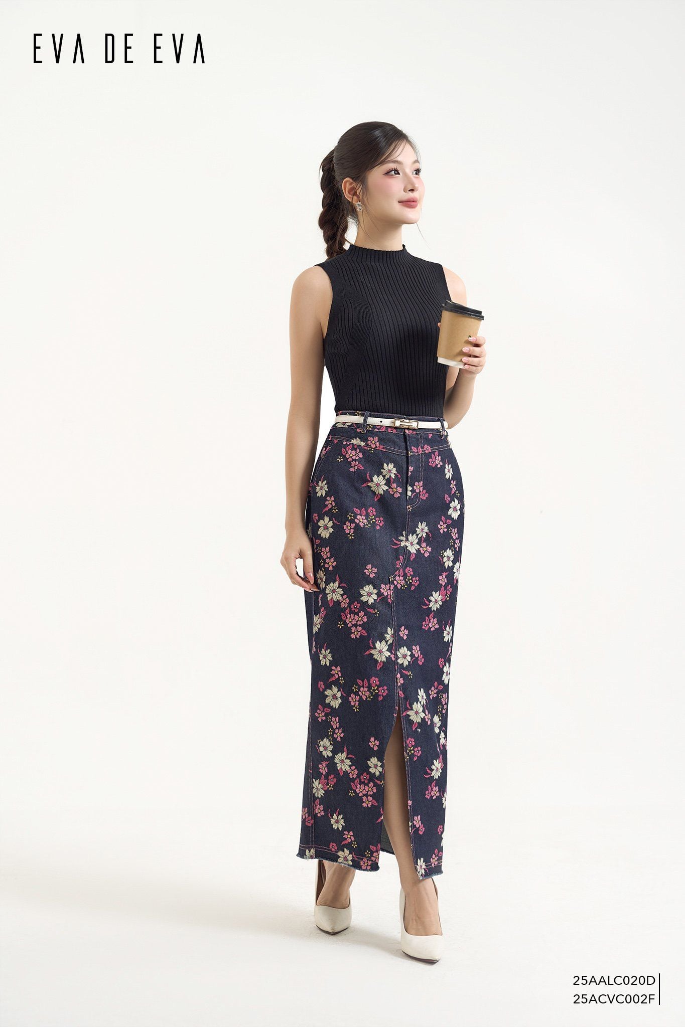  Áo len sát nách,  25AALC020D 