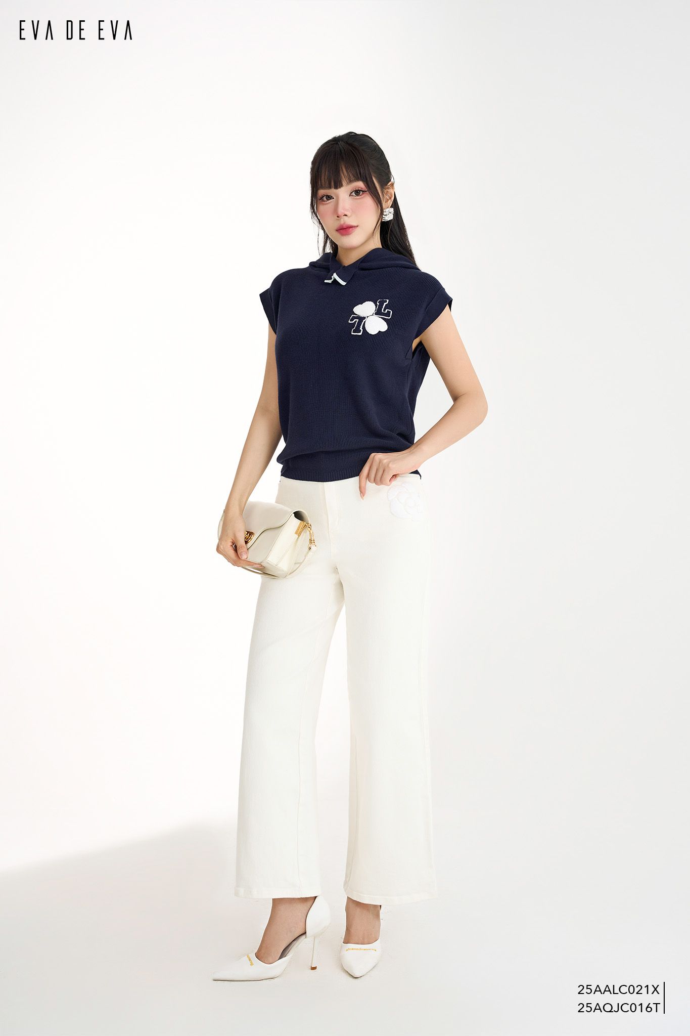  Áo len sát nách,  25AALC021X 