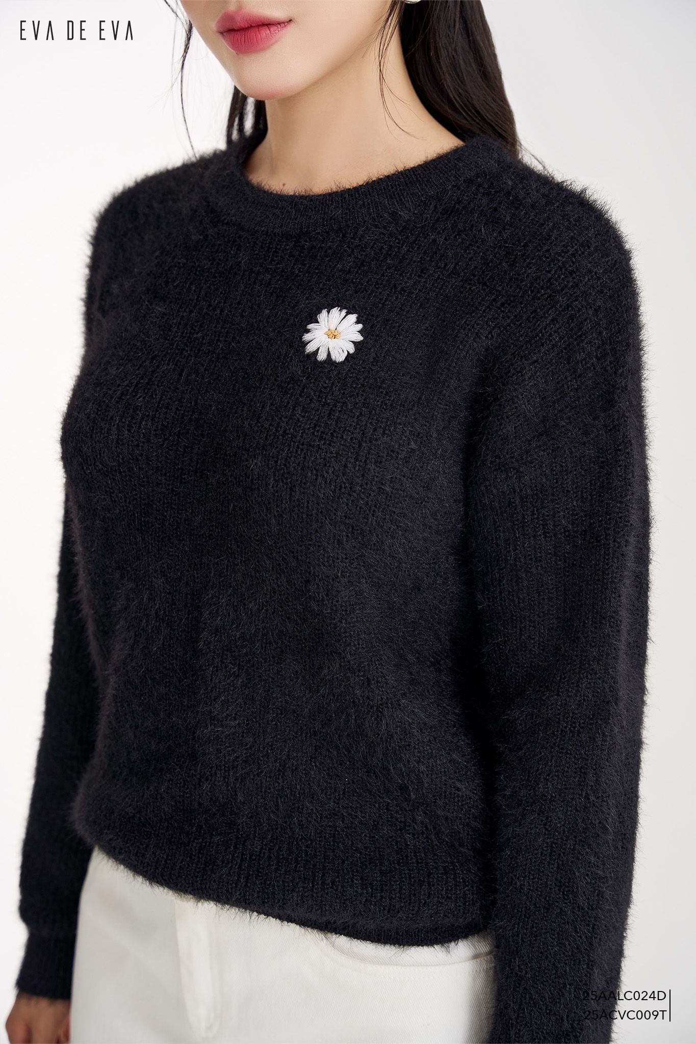  Áo len dài tay,  25AALC024D 