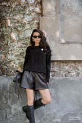  Áo len dài tay,  25AALC024D 