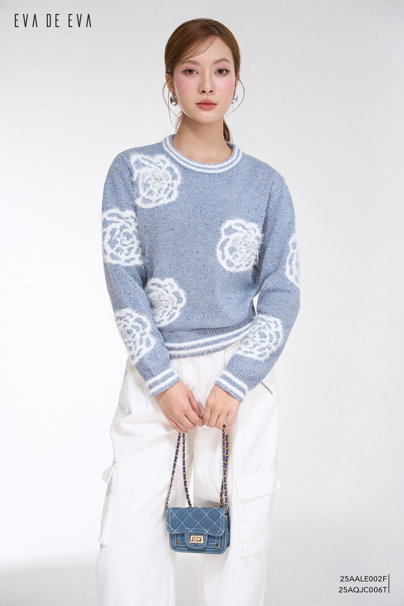  Áo len dài tay,  25AALE002F 