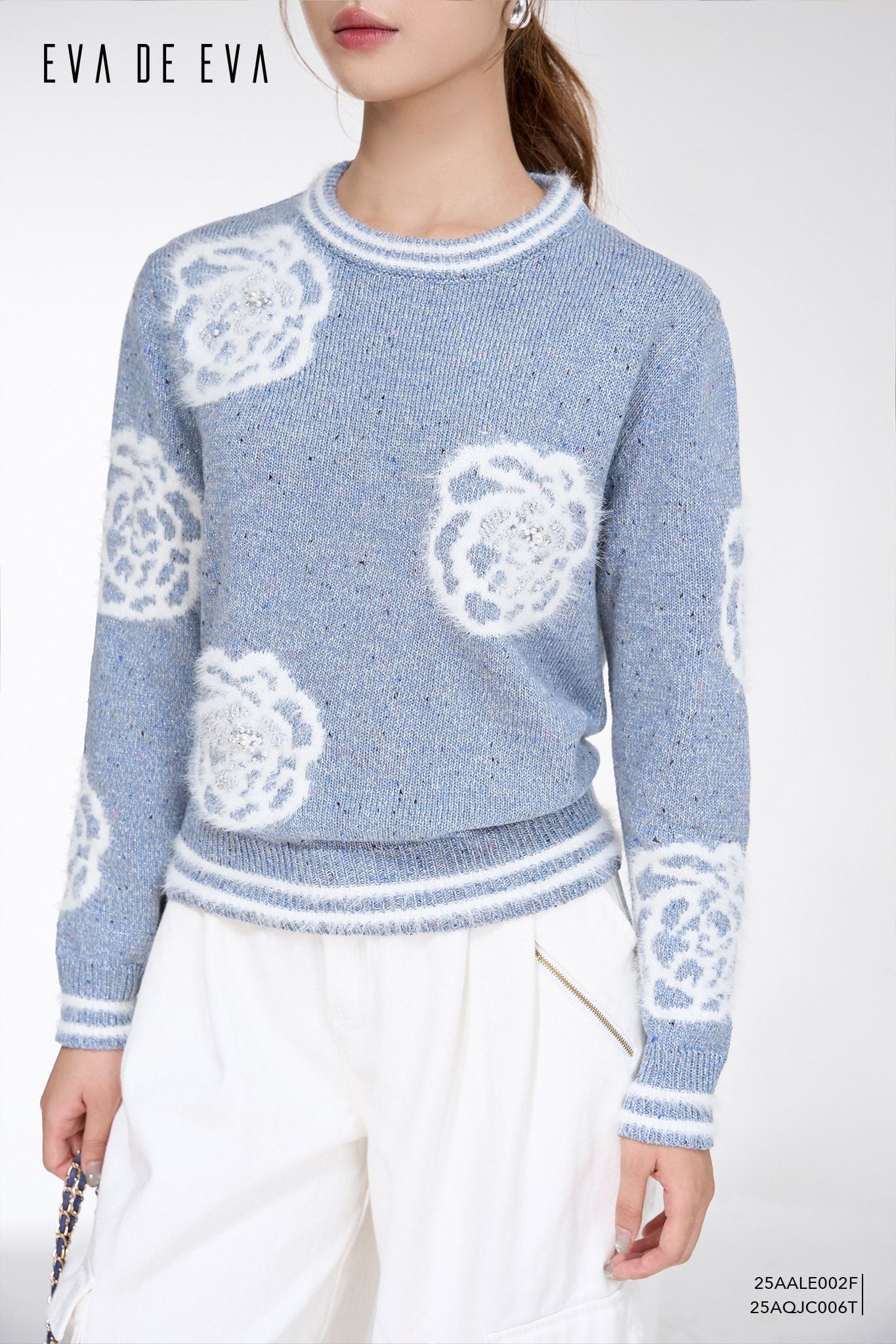  Áo len dài tay,  25AALE002F 