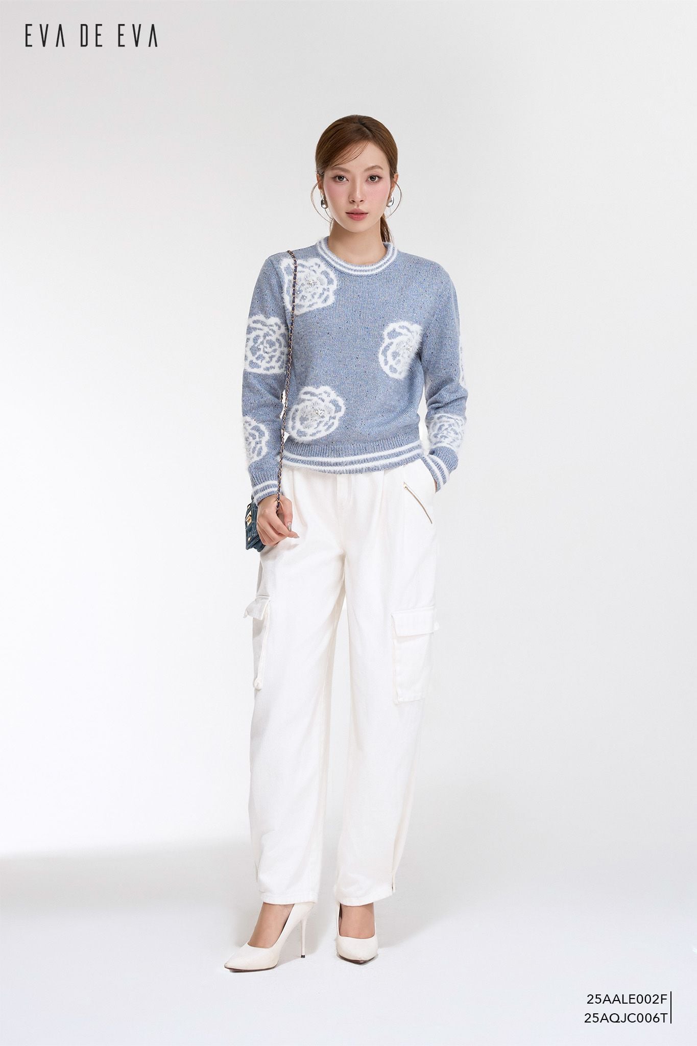  Áo len dài tay,  25AALE002F 