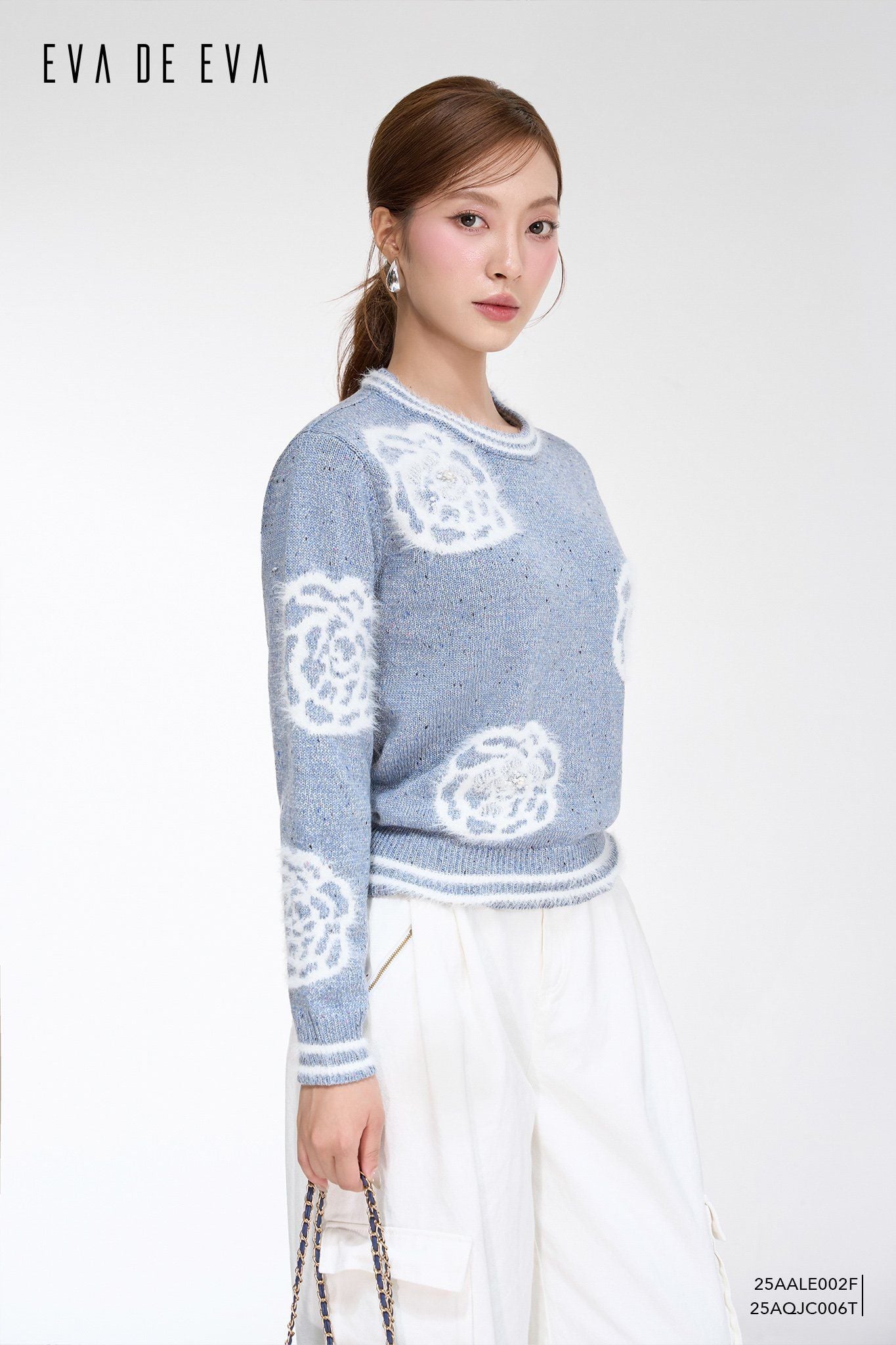  Áo len dài tay,  25AALE002F 