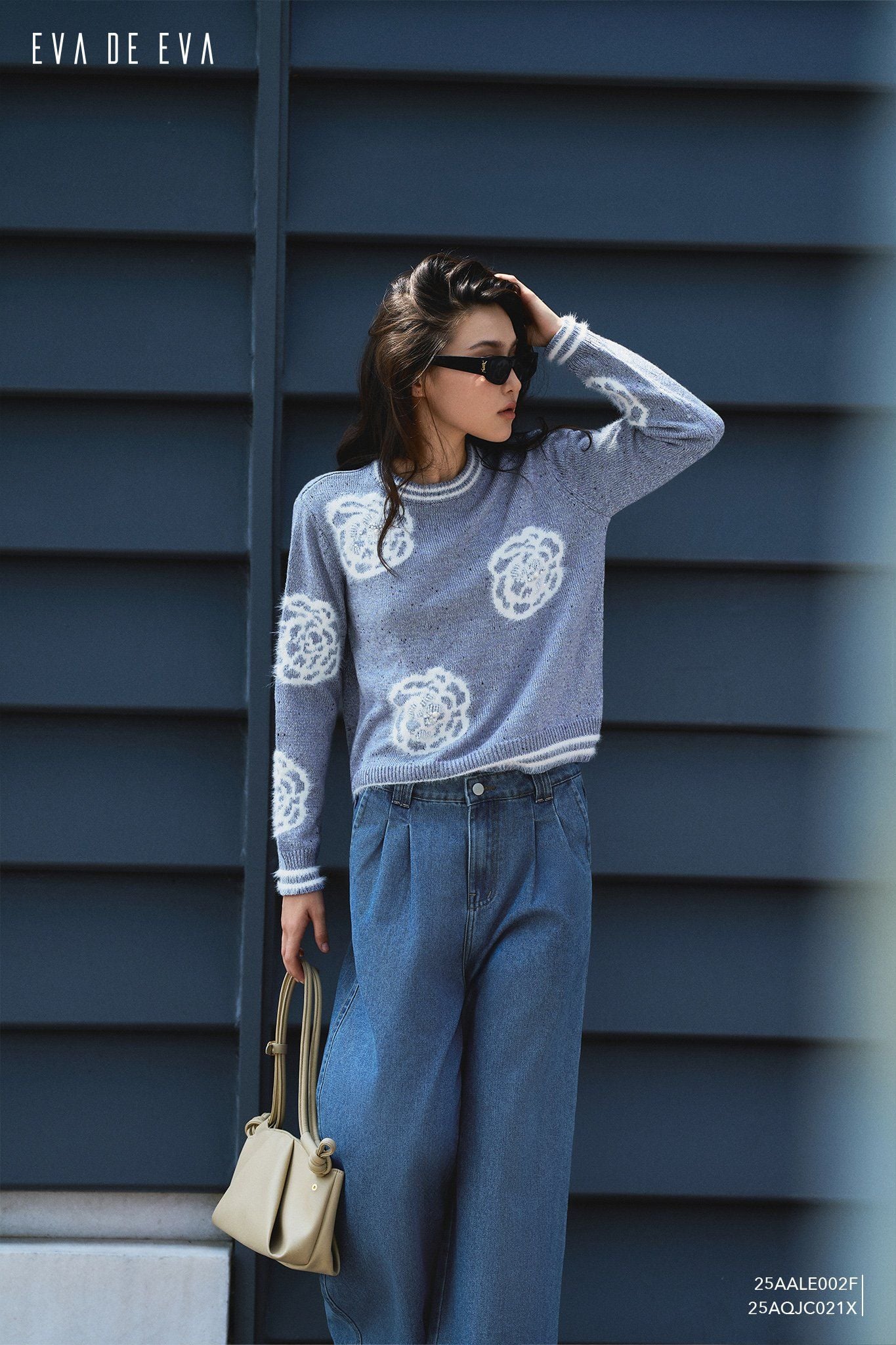  Áo len dài tay,  25AALE002F 