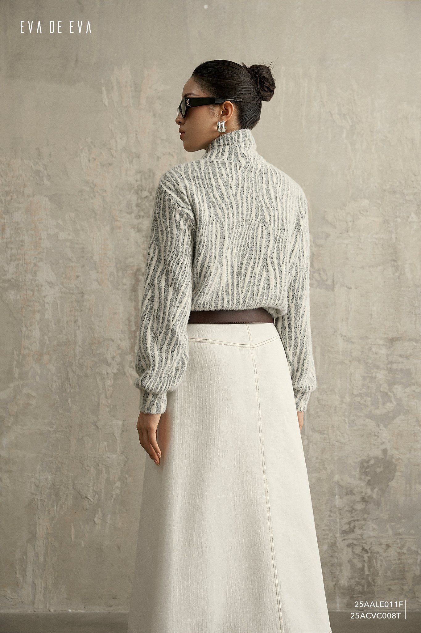  Chân váy Midi,  25ACVC008T 