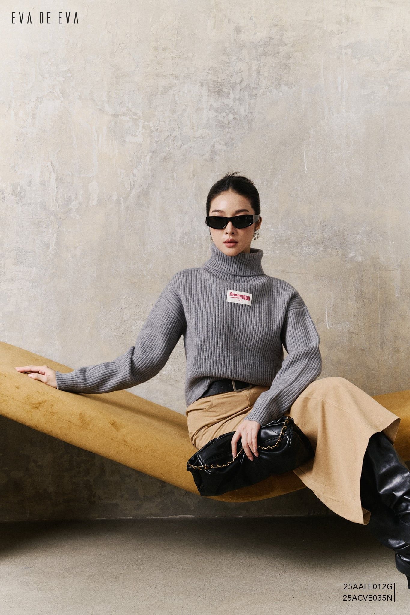  Chân váy Midi, Dáng ôm 25ACVE035N 