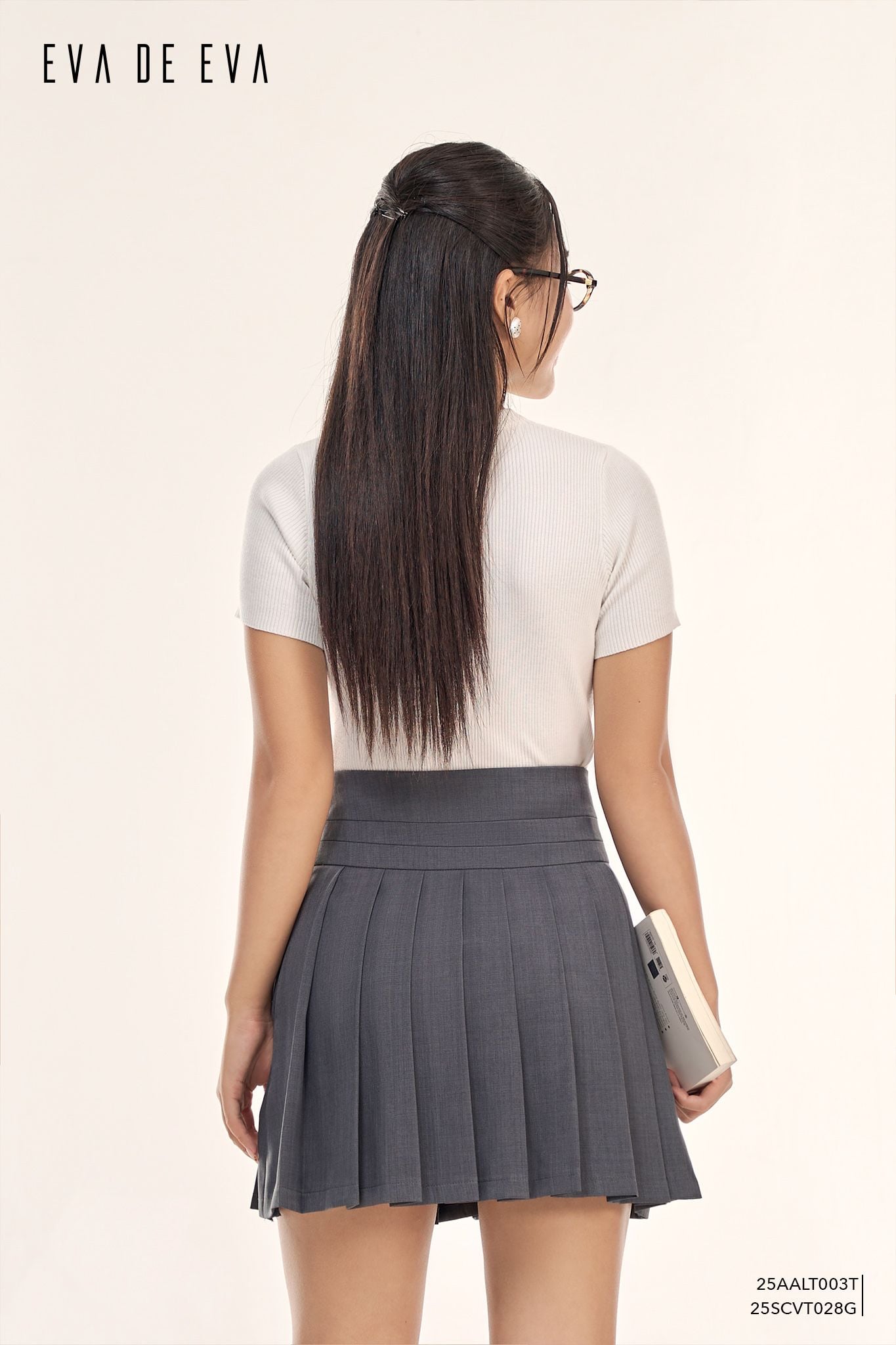  Áo len ngắn tay,  25AALT003T 