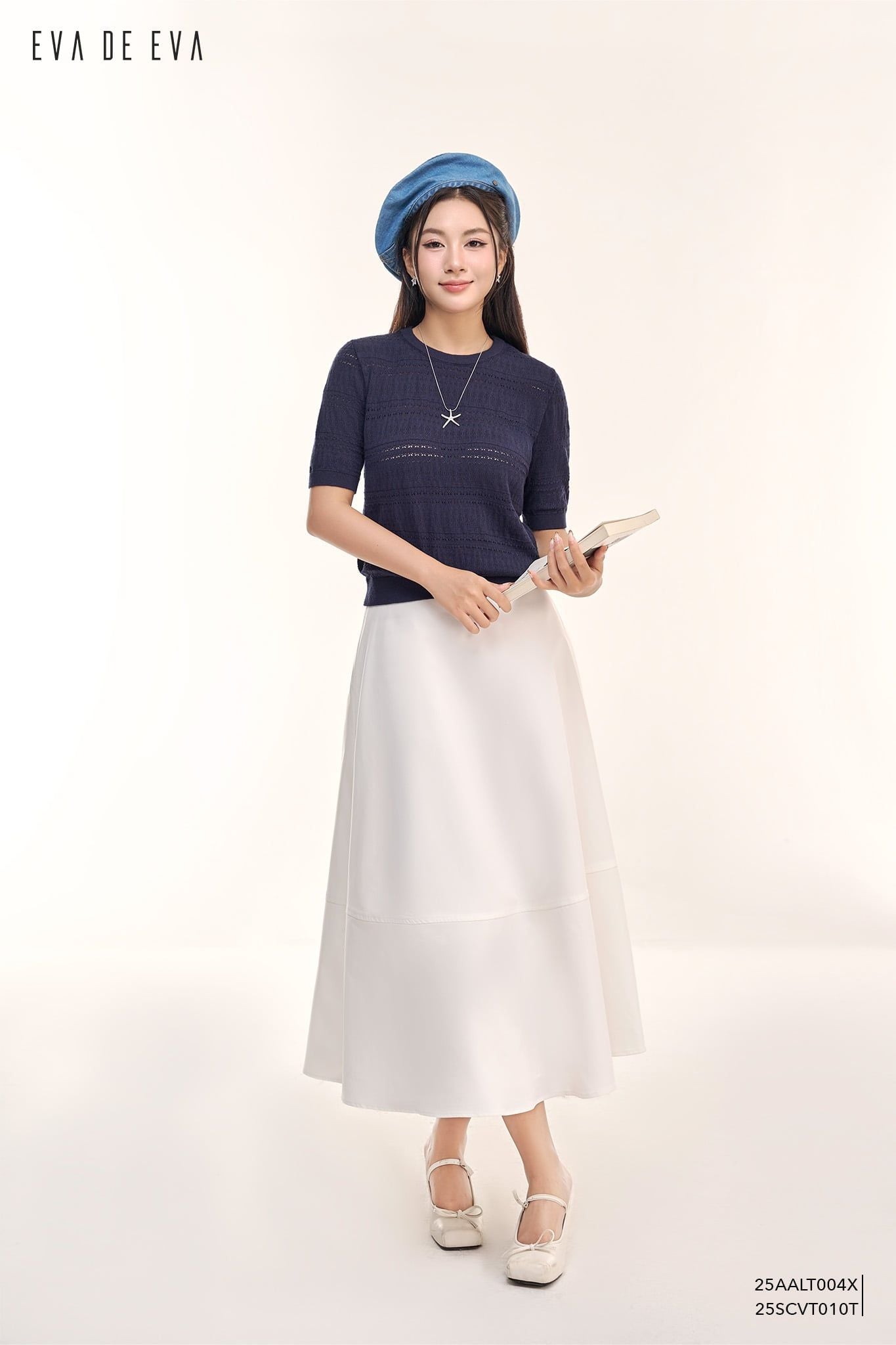  Áo len ngắn tay,  25AALT004X 