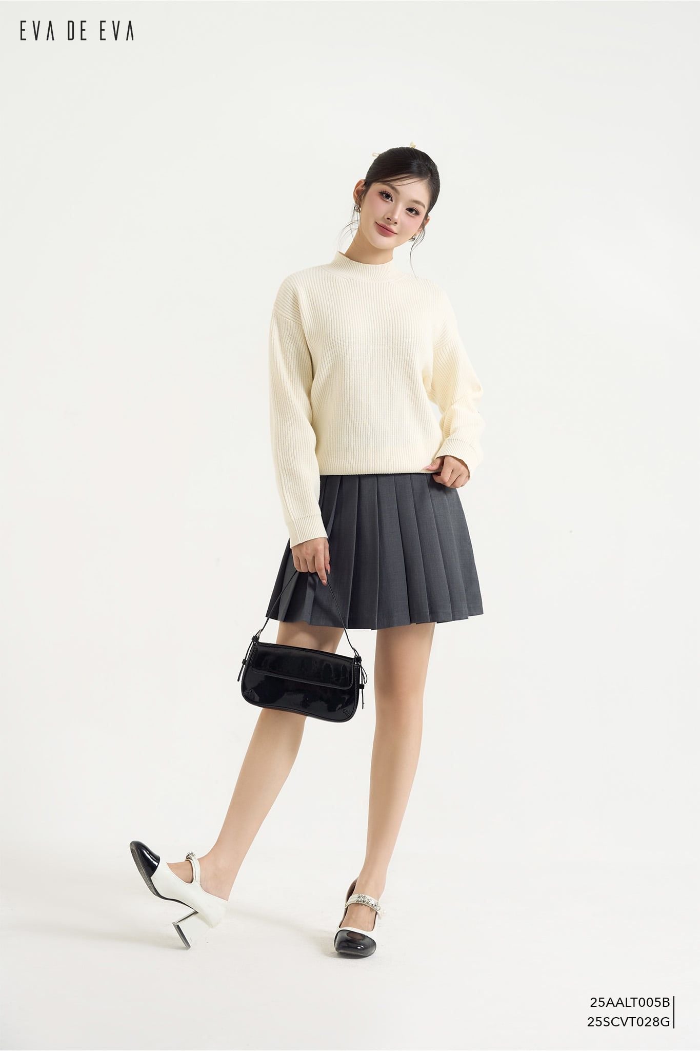  Áo len dài tay,  25AALT005B 