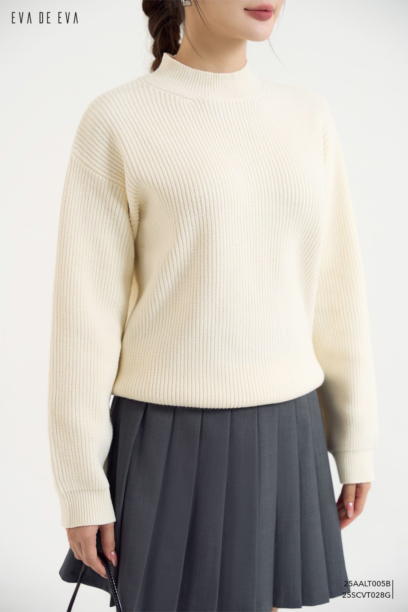  Áo len dài tay,  25AALT005B 