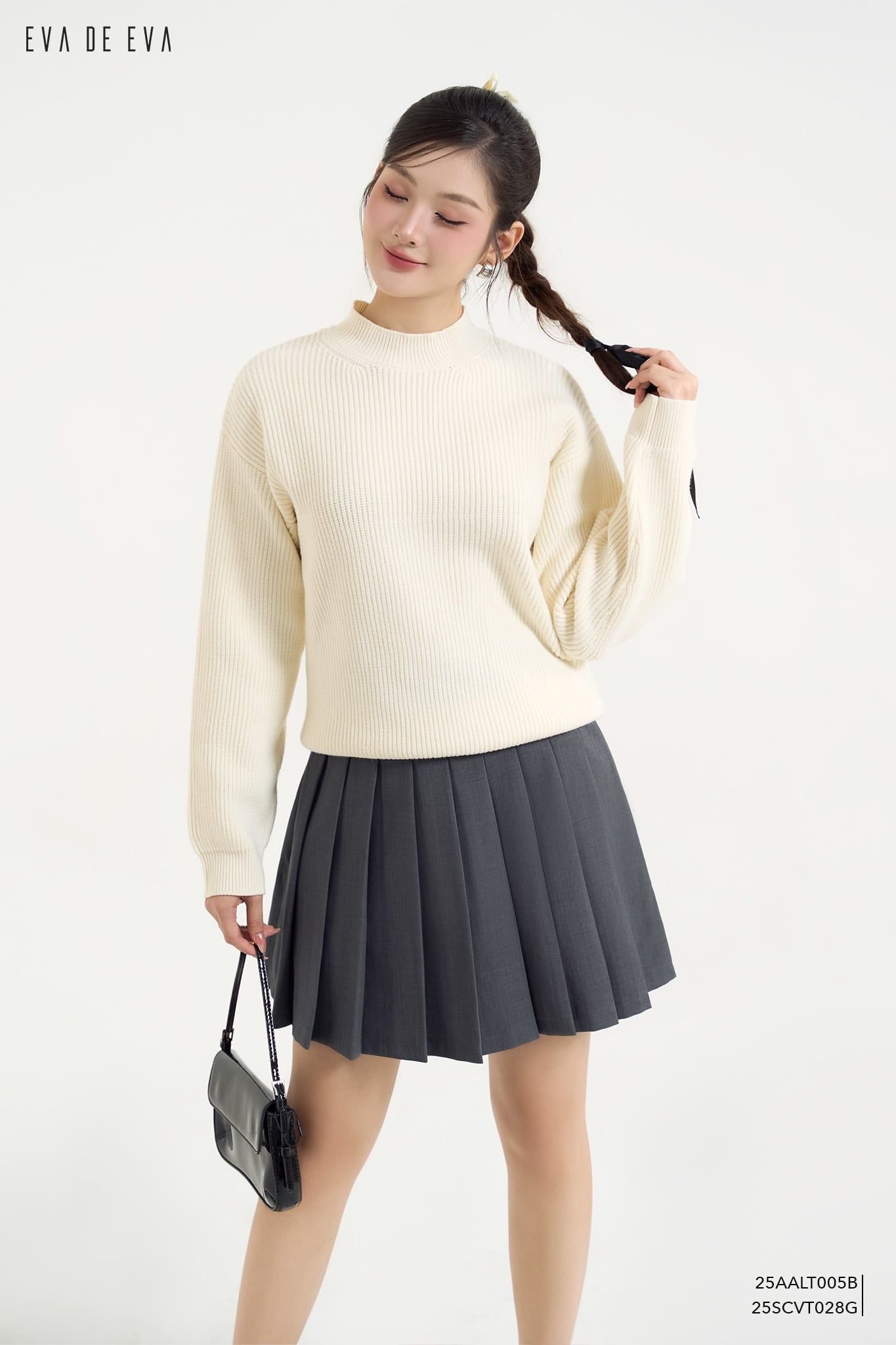  Áo len dài tay,  25AALT005B 