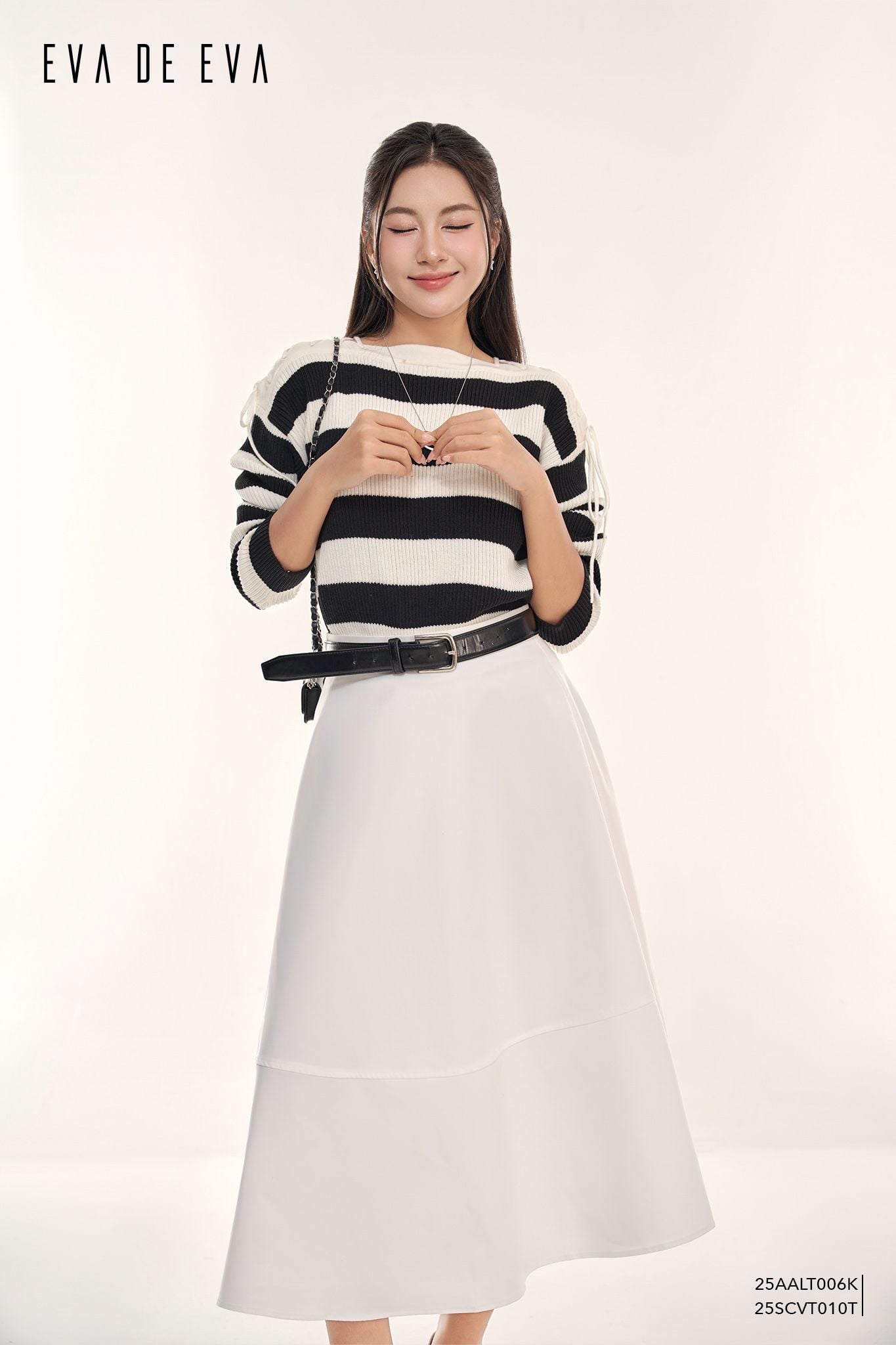  Áo len dài tay,  25AALT006K 