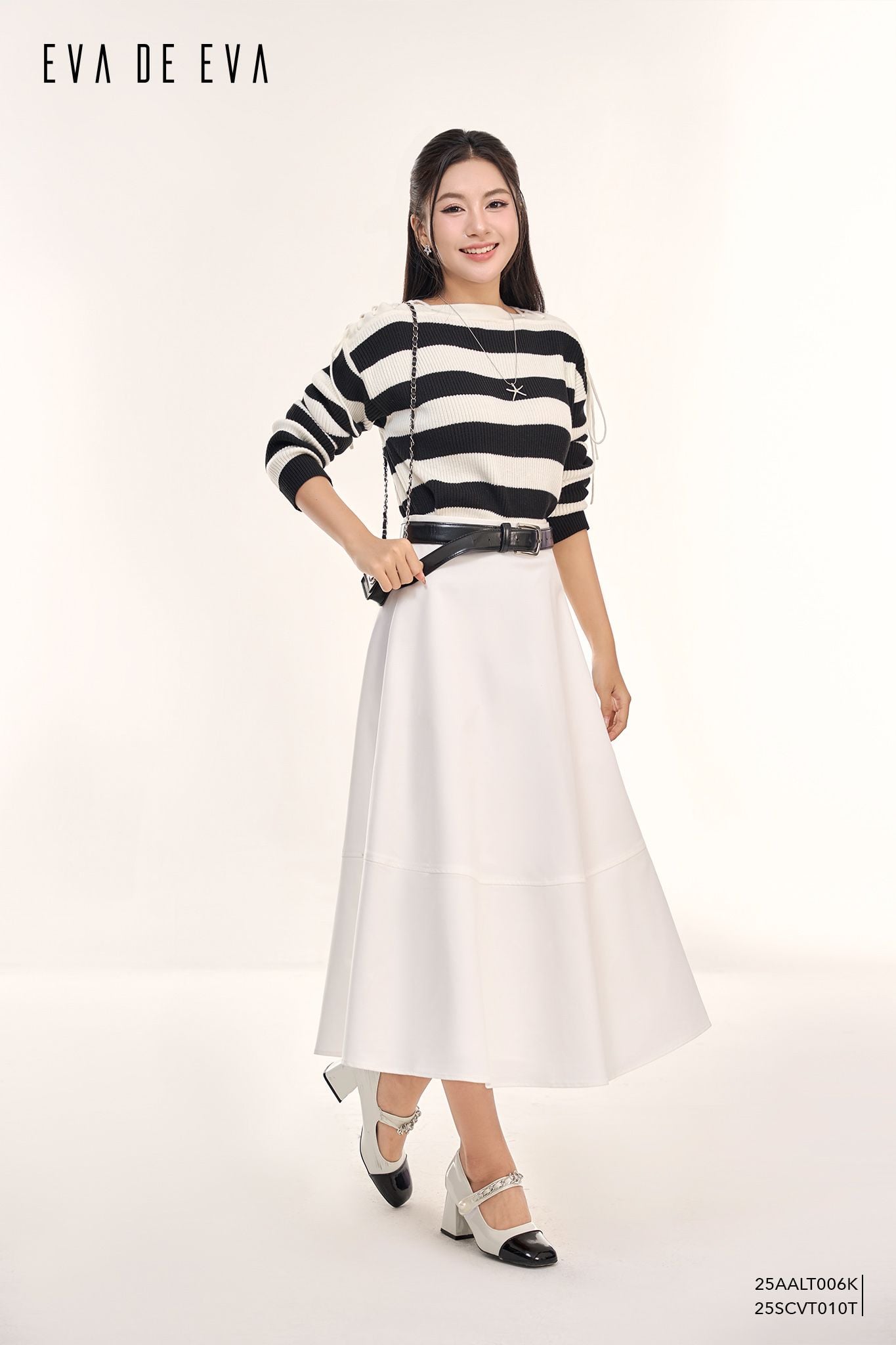  Áo len dài tay,  25AALT006K 